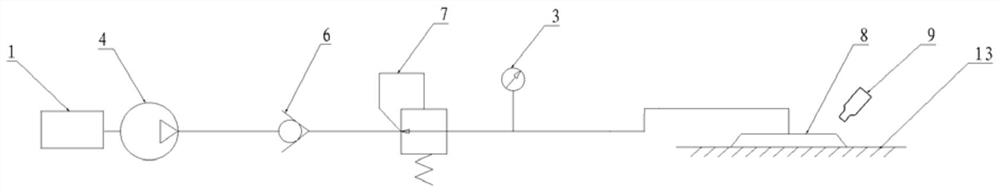 Air tightness inspection method and device