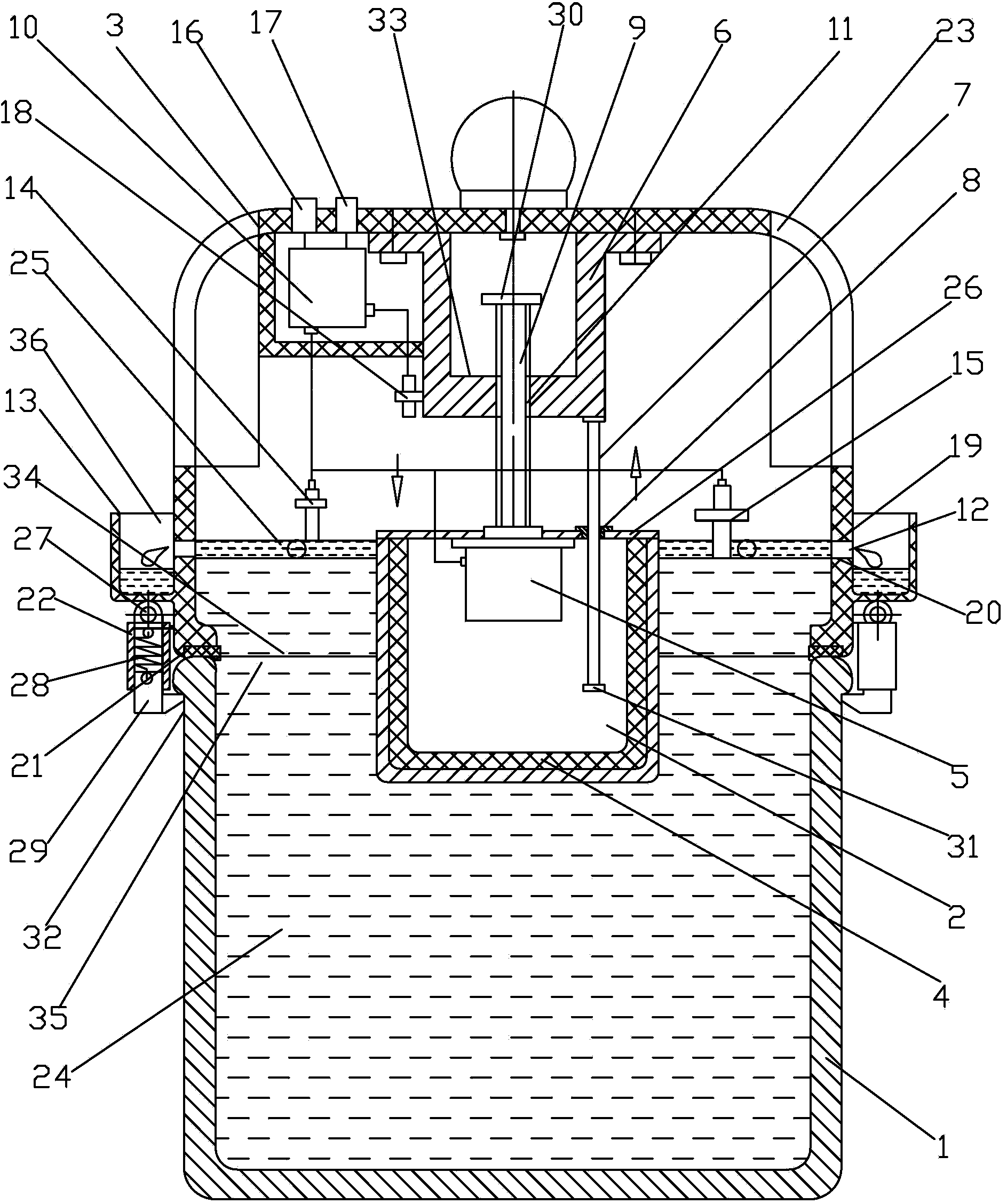 Use method of oil removal device