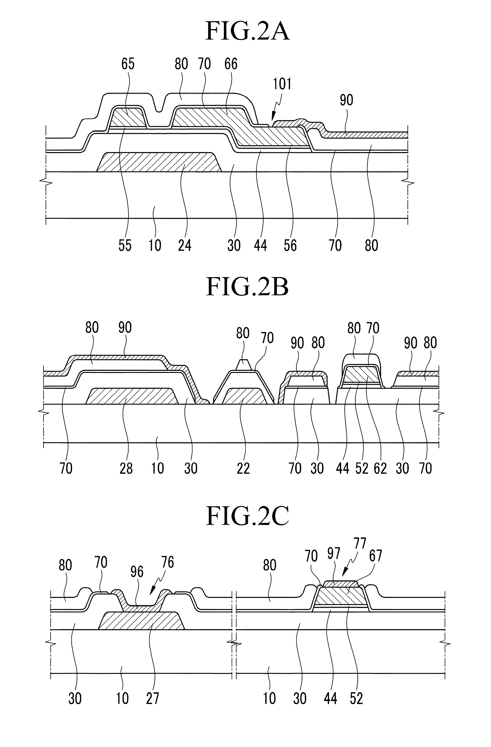 Thin flim transistor substrate and manufacturing method thereof