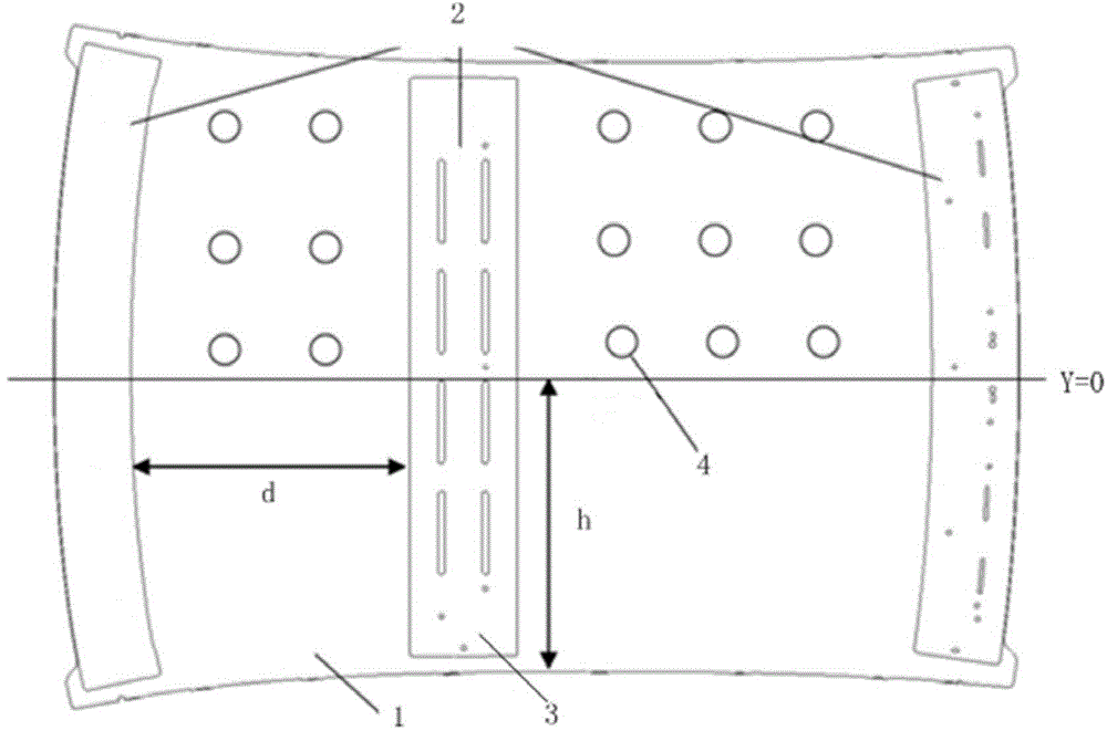 Method for performing CAE (Computer Aided Engineering) analysis on sinking stiffness of roof cover of vehicle body