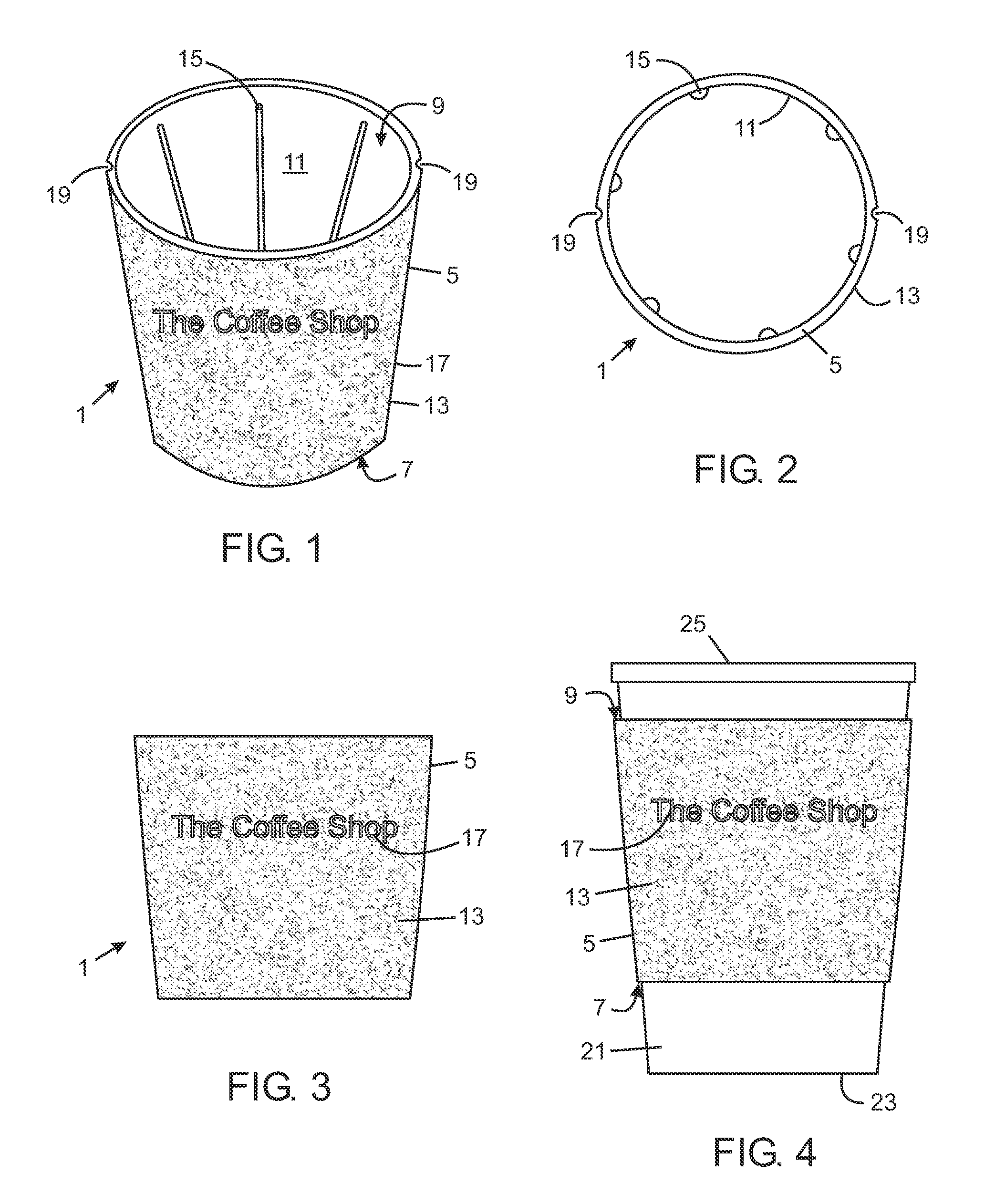 Insulating holder for beverage container