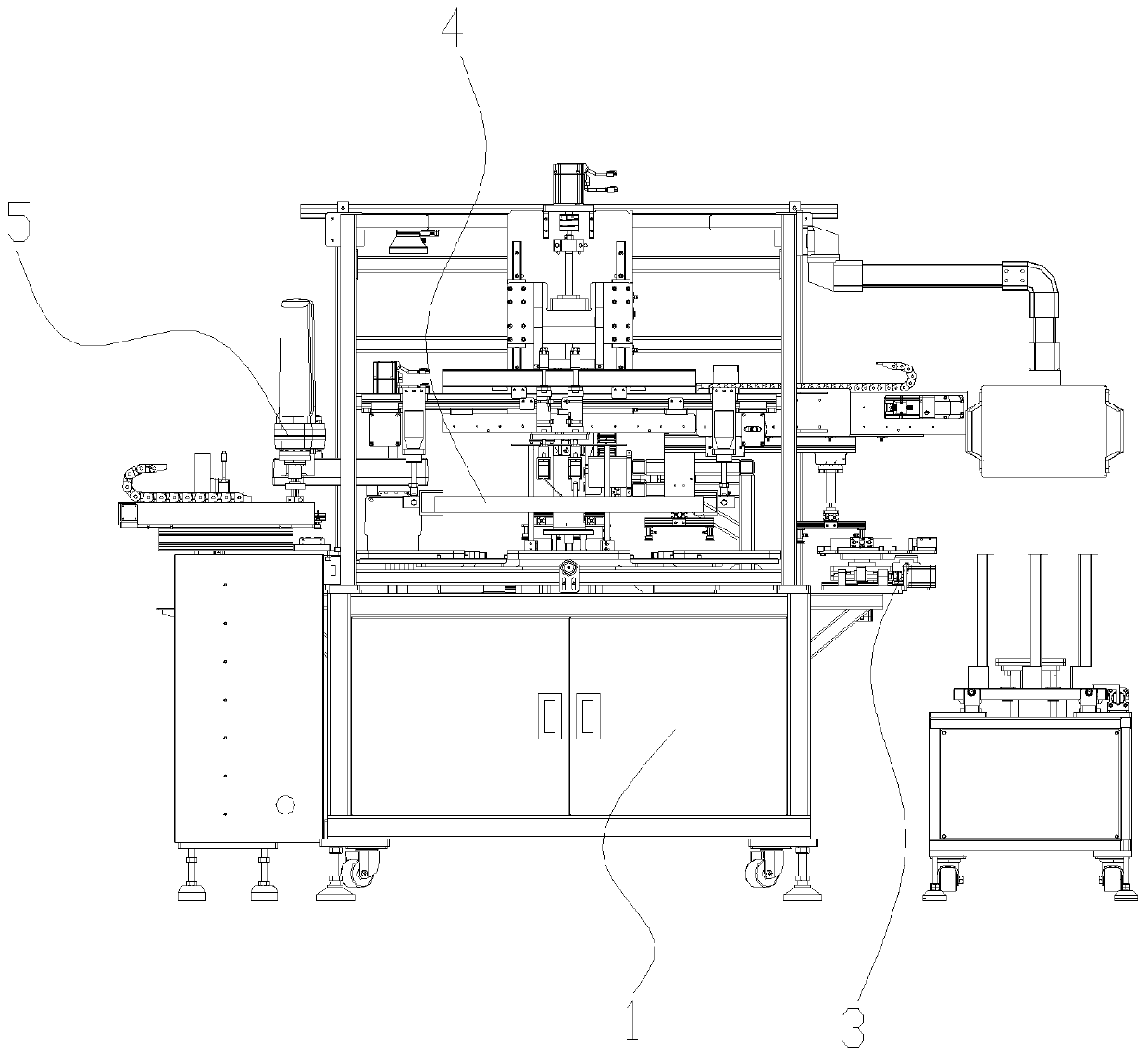 Screen printing machine with inner supporting rotary disc