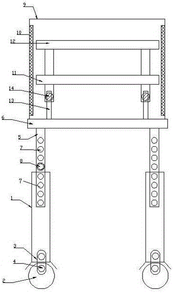 Recording system applied to power dispatching and assembly support thereof