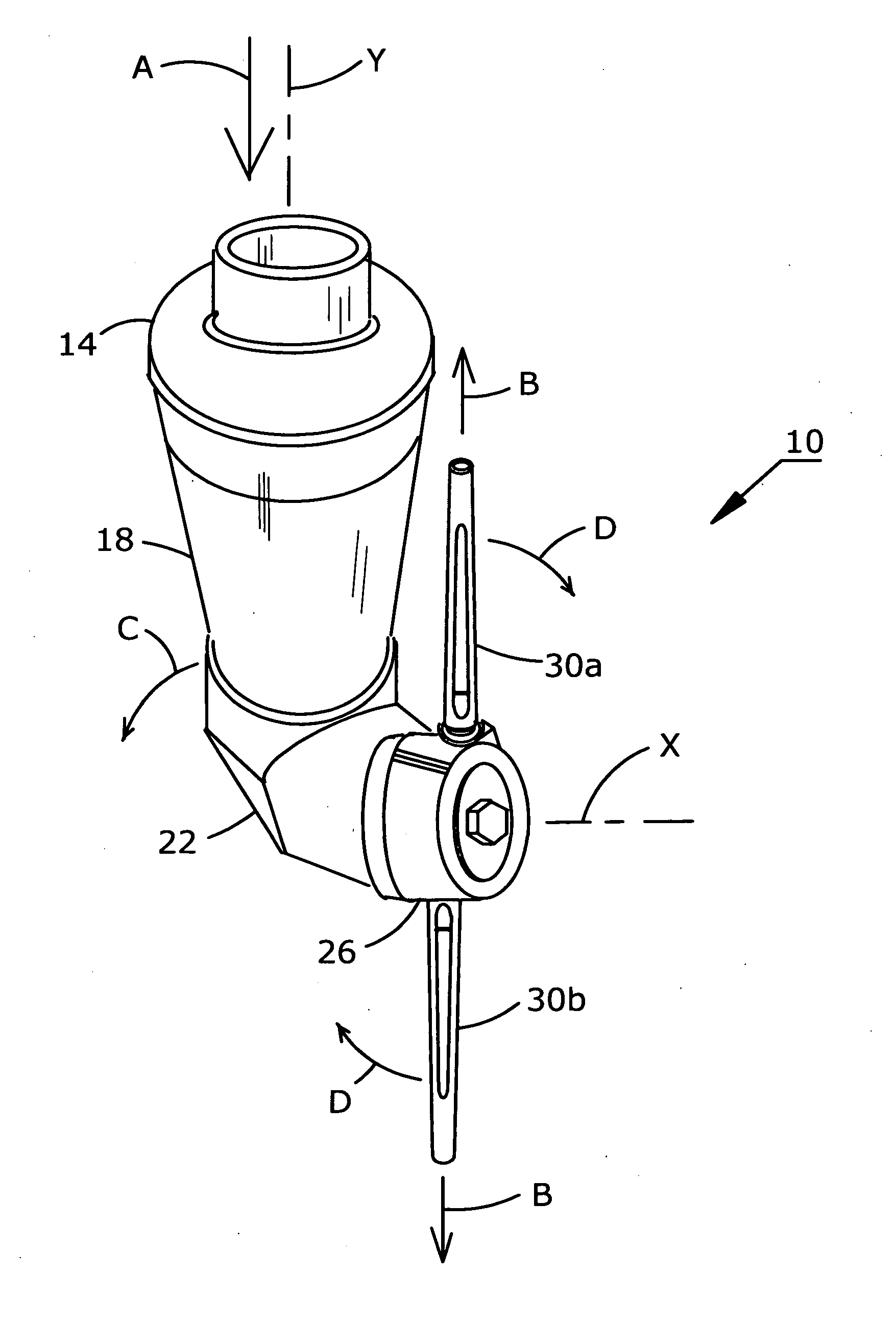 Rotary impingement cleaning apparatus for sanitary environments