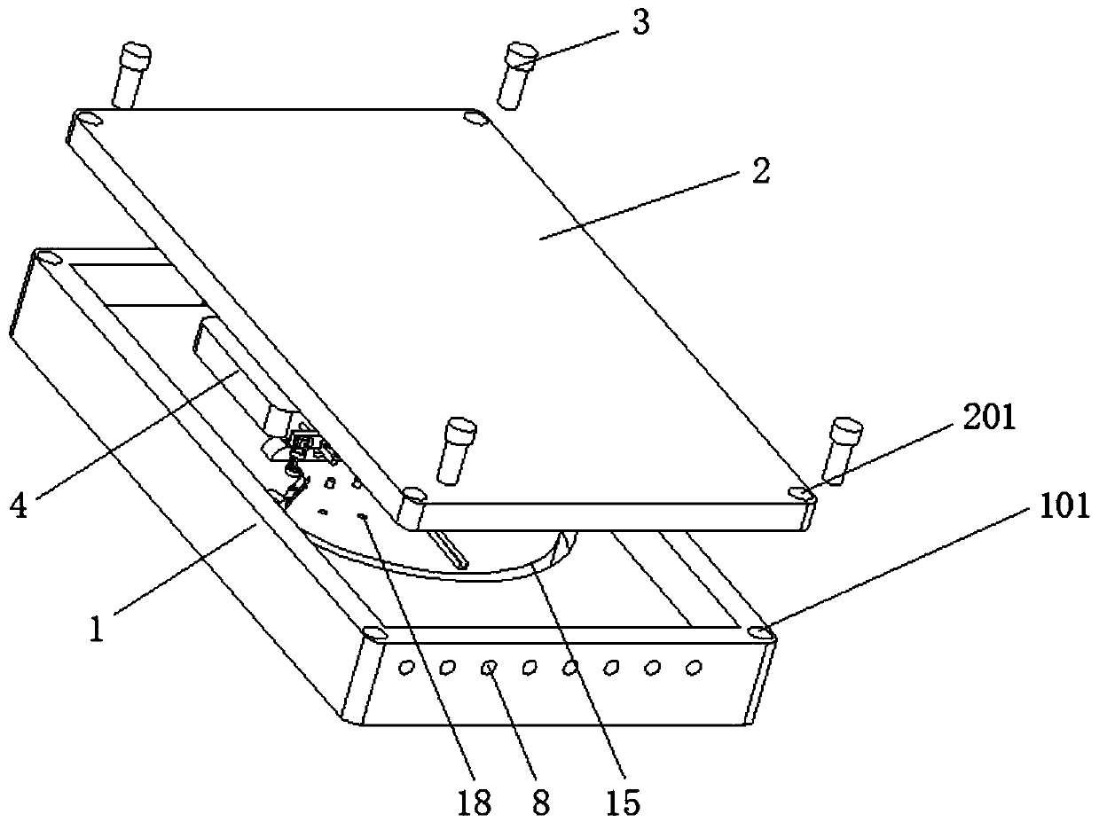 Wavelength division multiplexer with wire harness collecting function