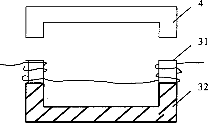 Suspension method of mixed magnetic suspension and magnetic suspension system