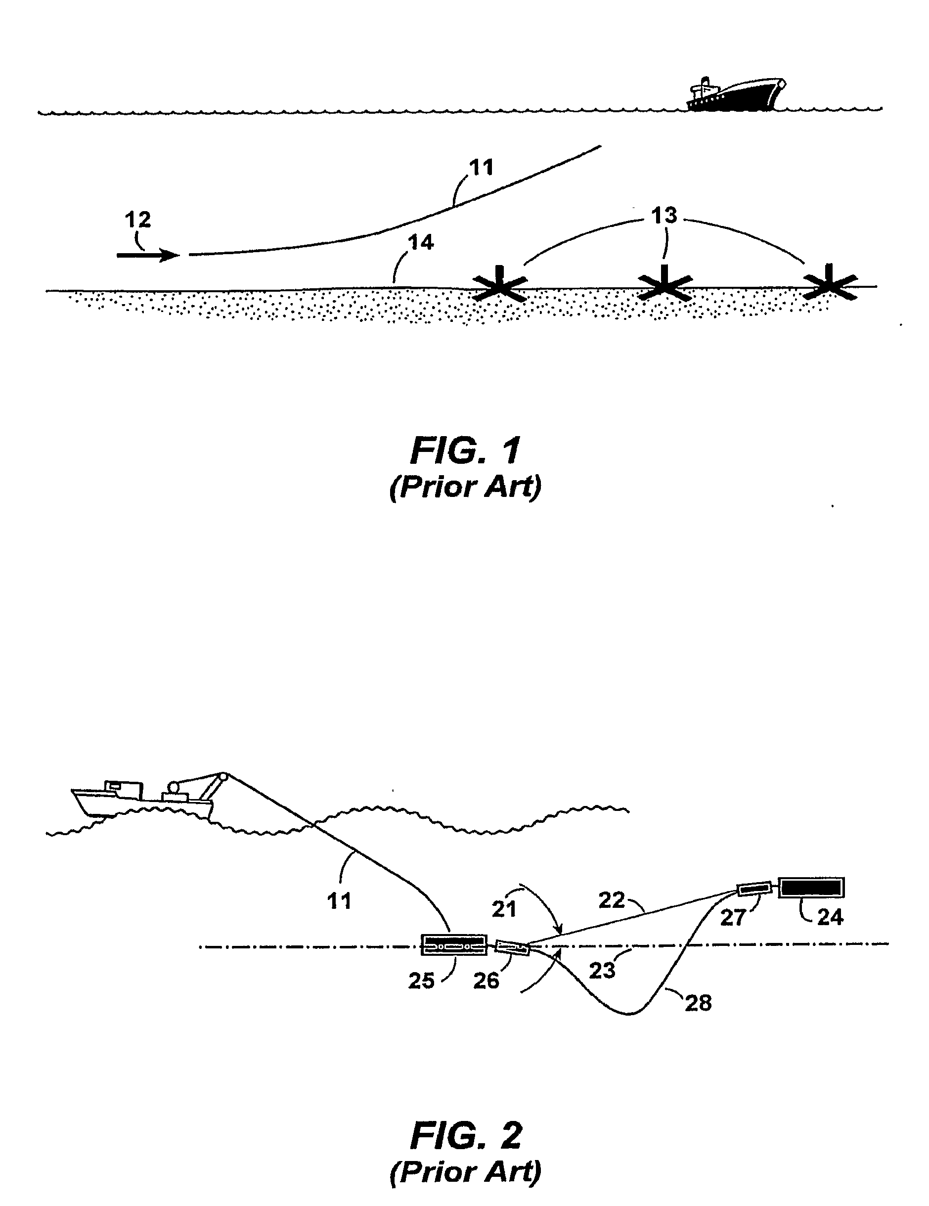 Method to maintain towed dipole source orientation