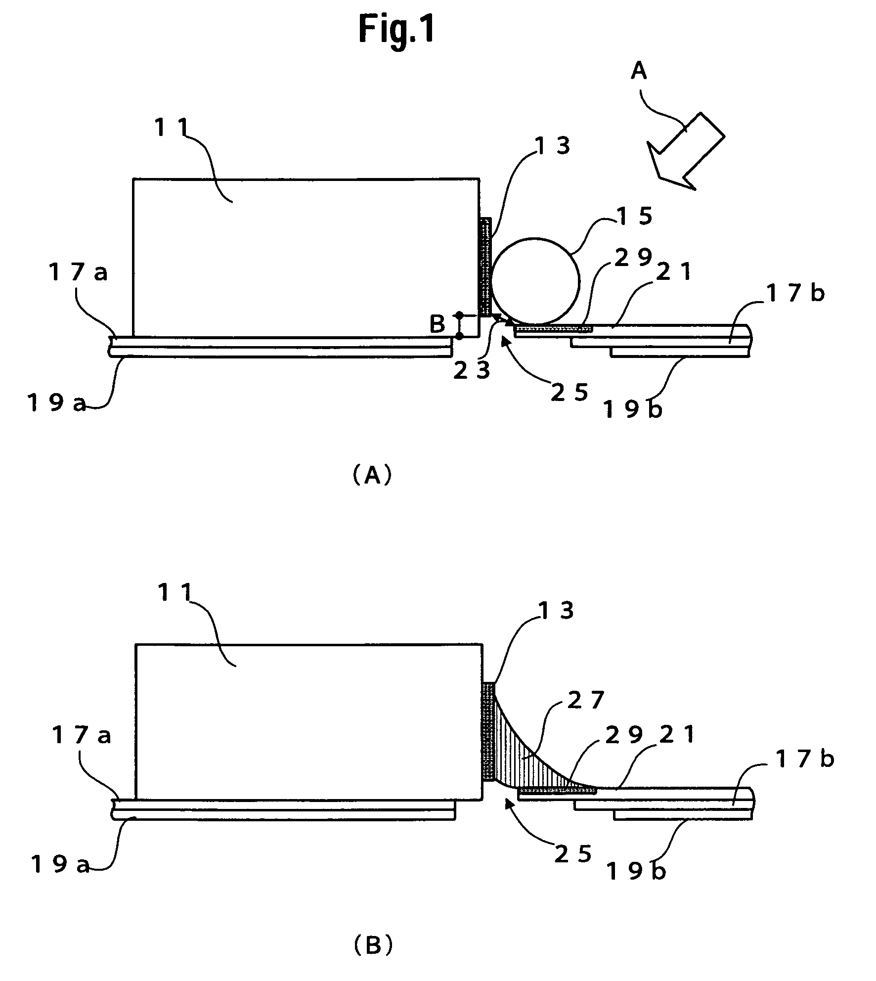 Head/slider supporting structure having lead wire inclined relative to slider pad