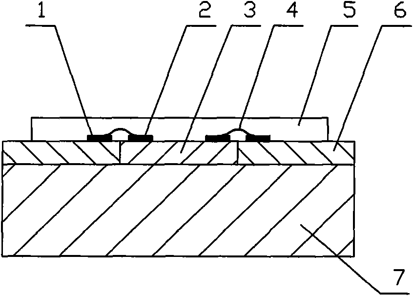 LED chip, LED chip and chip manufacturing method