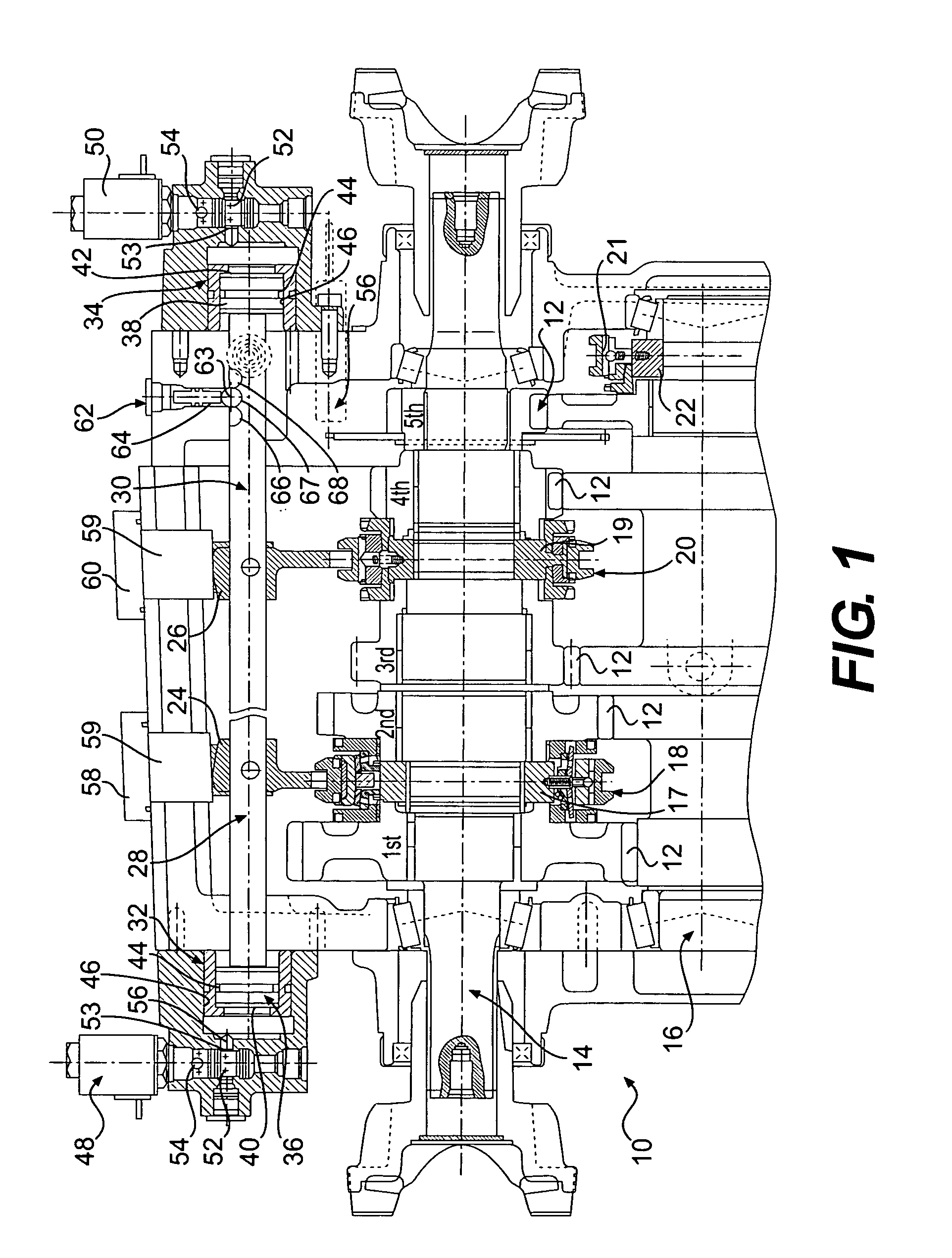 Automated manual transmission and shift method