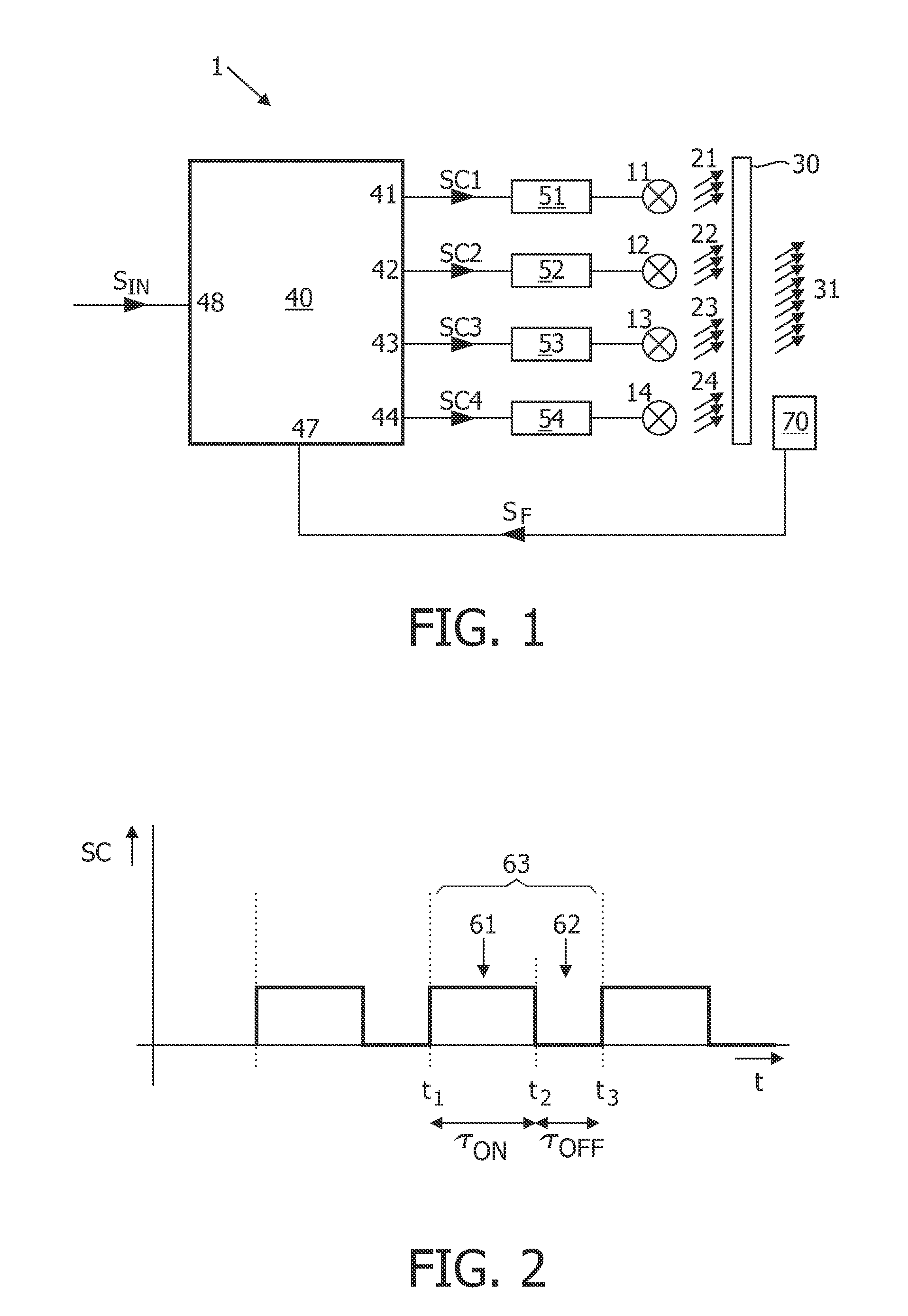 Method and device for driving a multicolor light source
