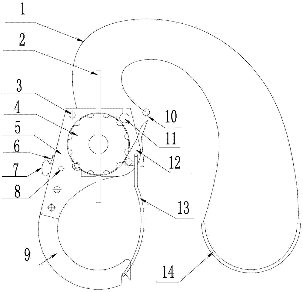 Lashing devices for scaffolding slabs