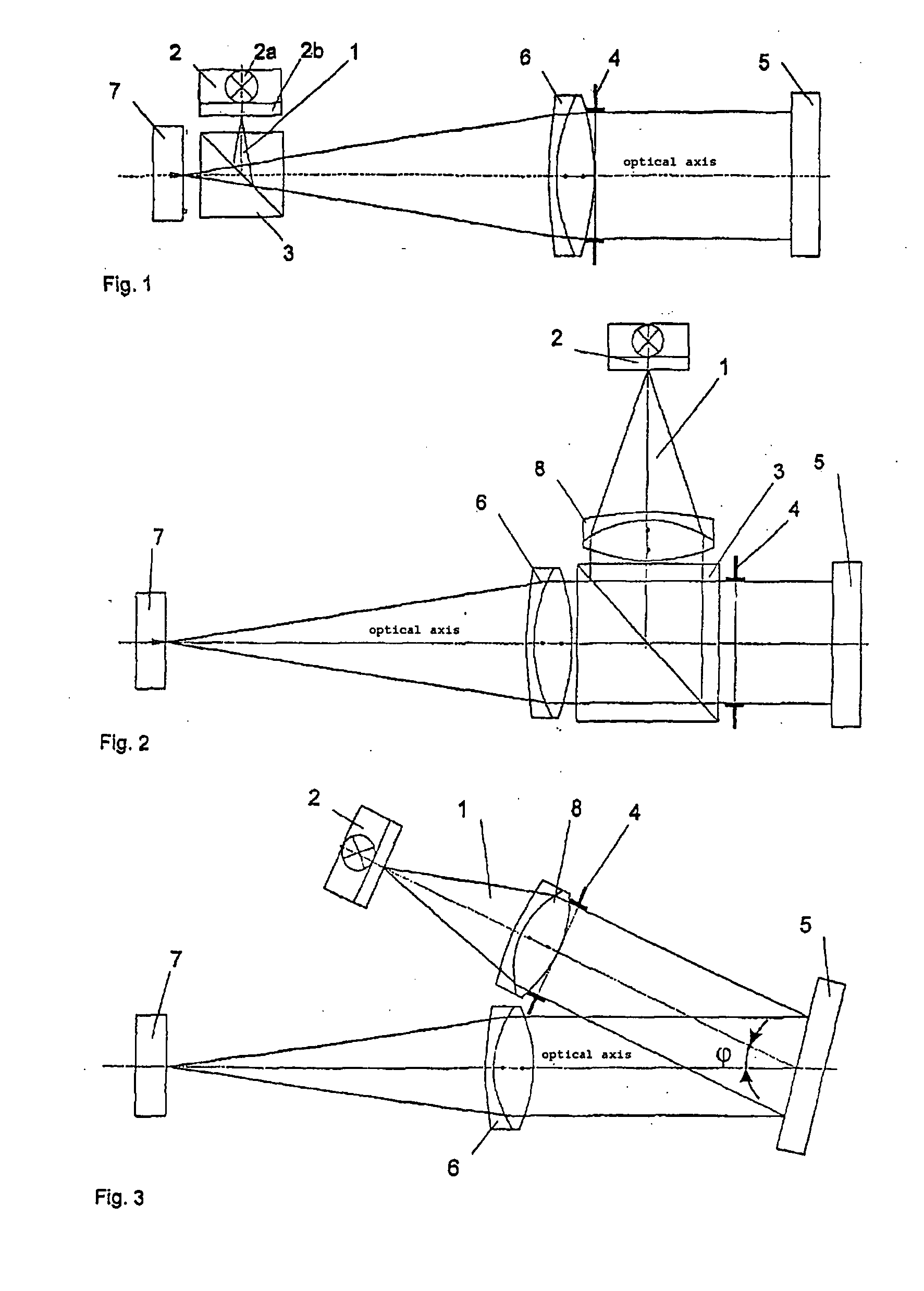 Method and measuring device for contactless measurement of angles or angle changes on objects