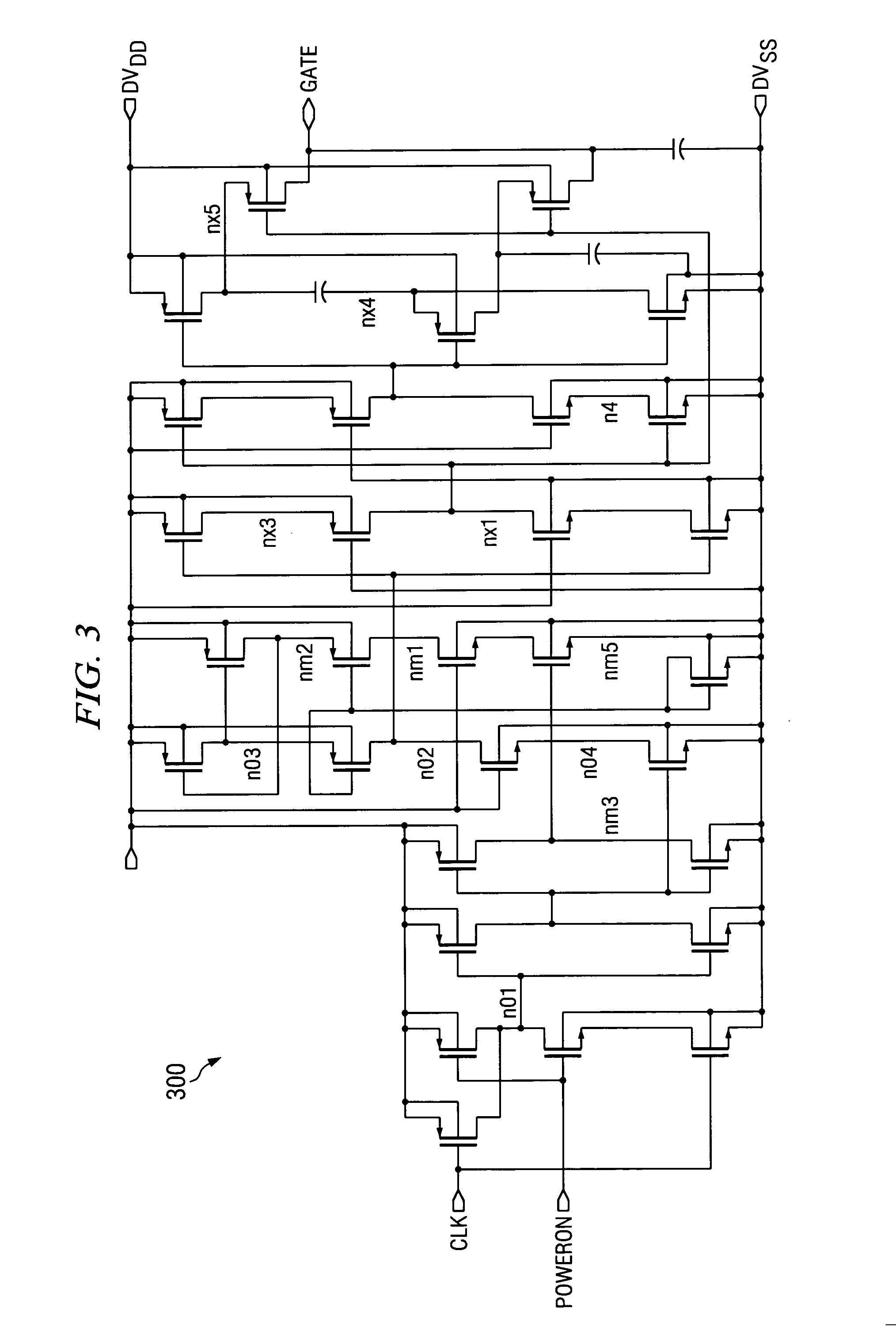 Circuit for reducing standby leakage in a memory unit