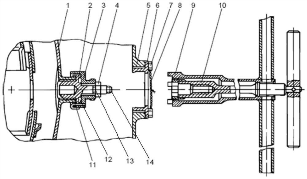 Turbofan engine plug dismounting method, dismounting tool and dismounting simulation device