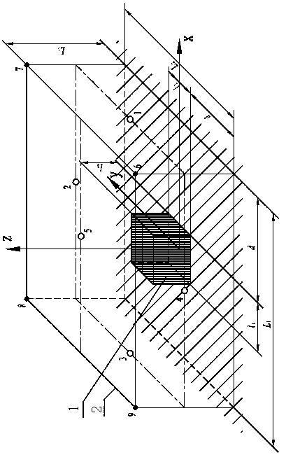 Method of determining noise measuring point arrangement based on mean deviation