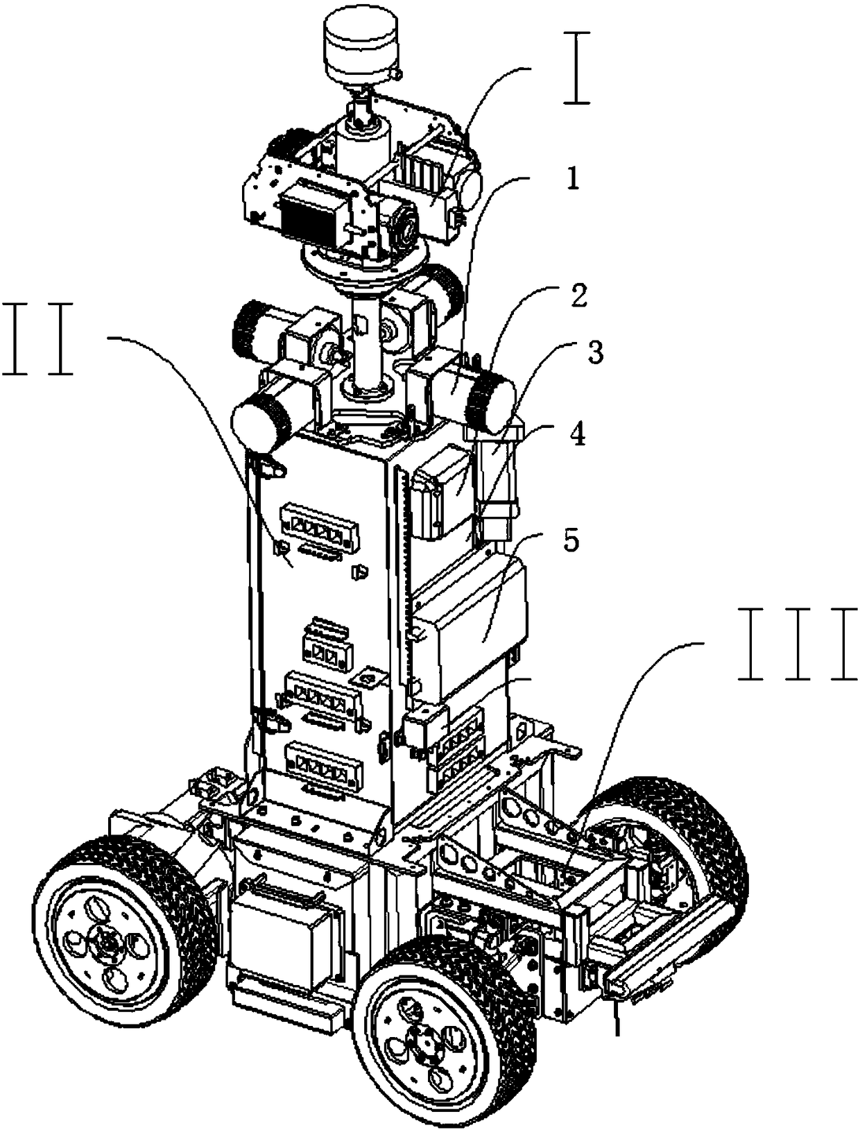 Intelligent security robot and automatic tour-inspecting method thereof