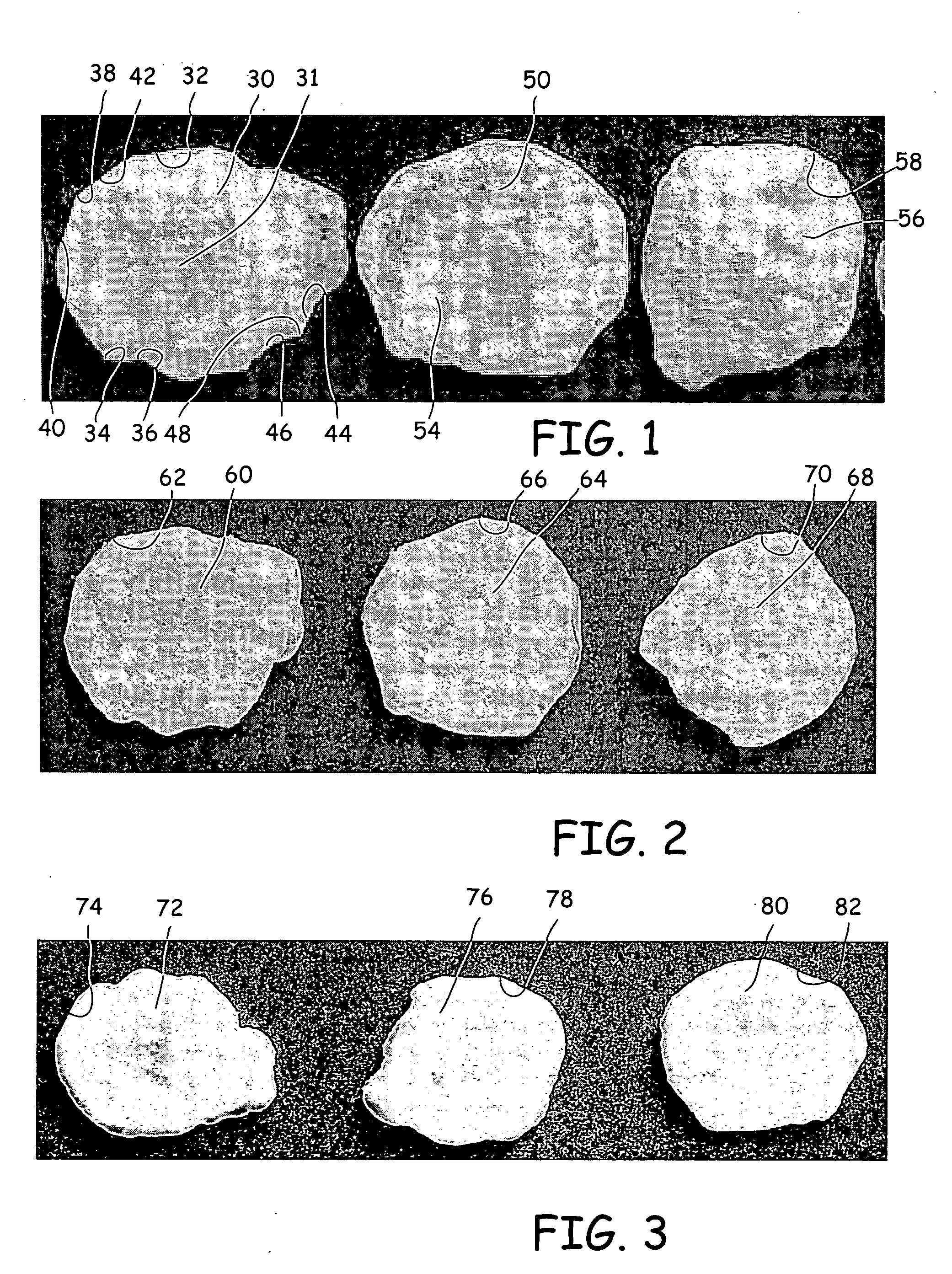 Methods and devices for automatically making large quantities of pre-cooked eggs having a natural appearance