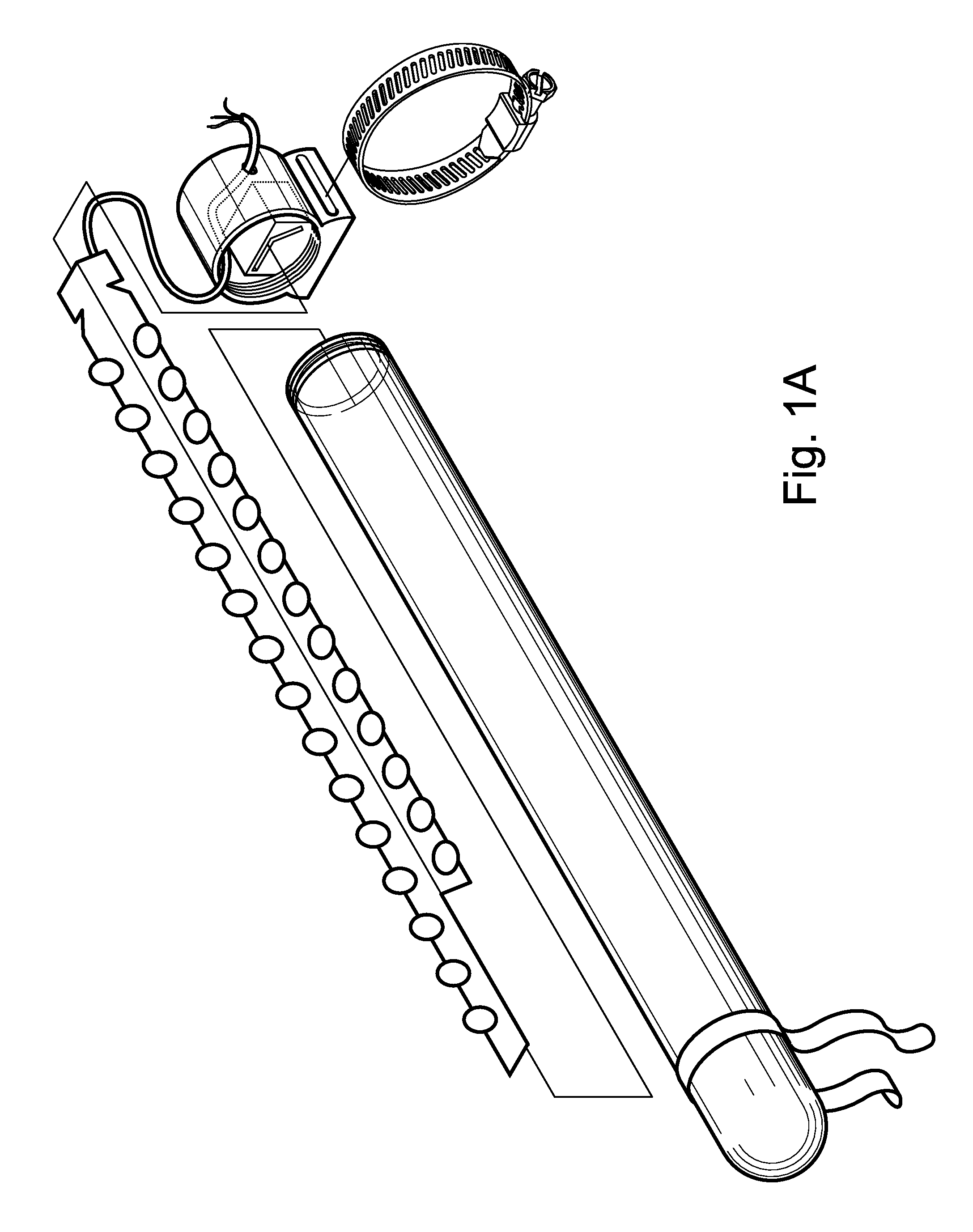 Motorcycle Shock Light