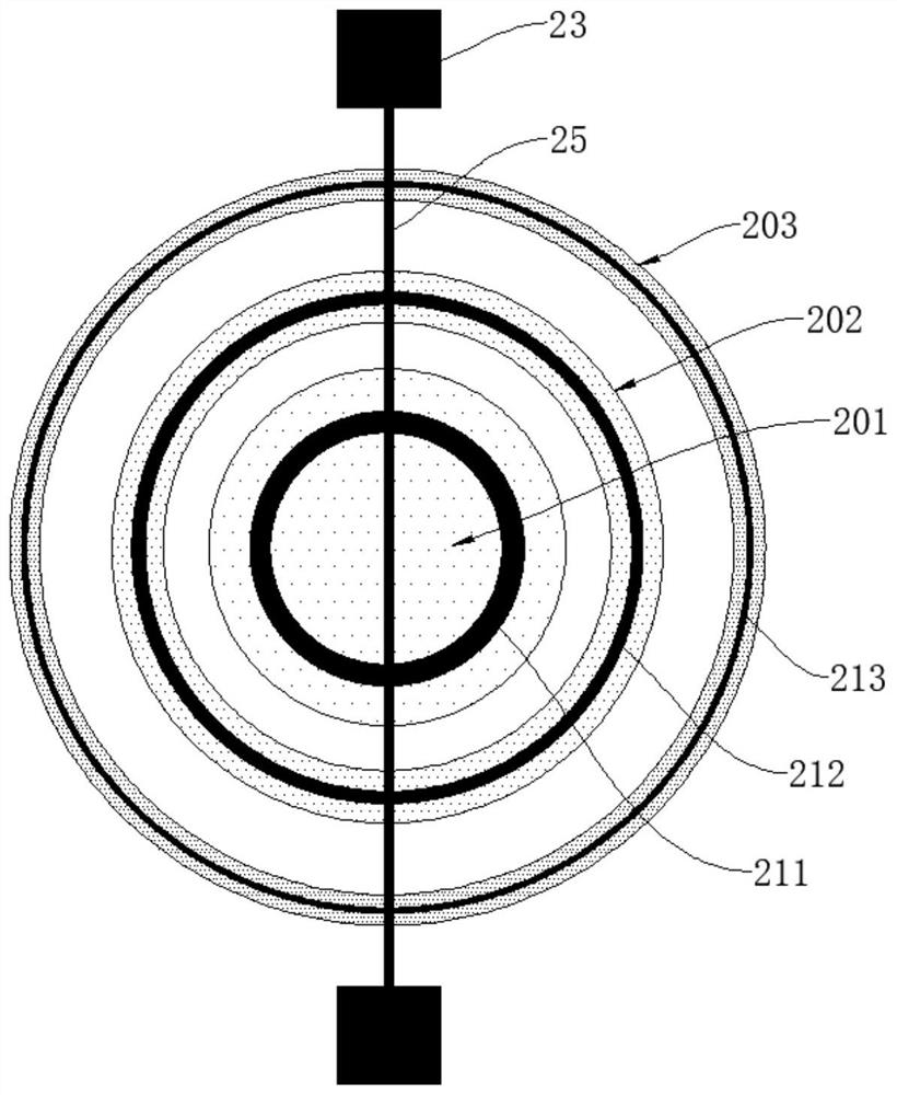 Multi-parameter gas sensing microchip, preparation method thereof and gas sensor