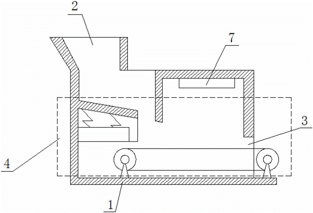 Molding material of conveying belts
