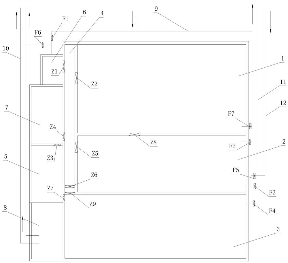 Sewage treatment plant pretreatment intelligent comprehensive pool