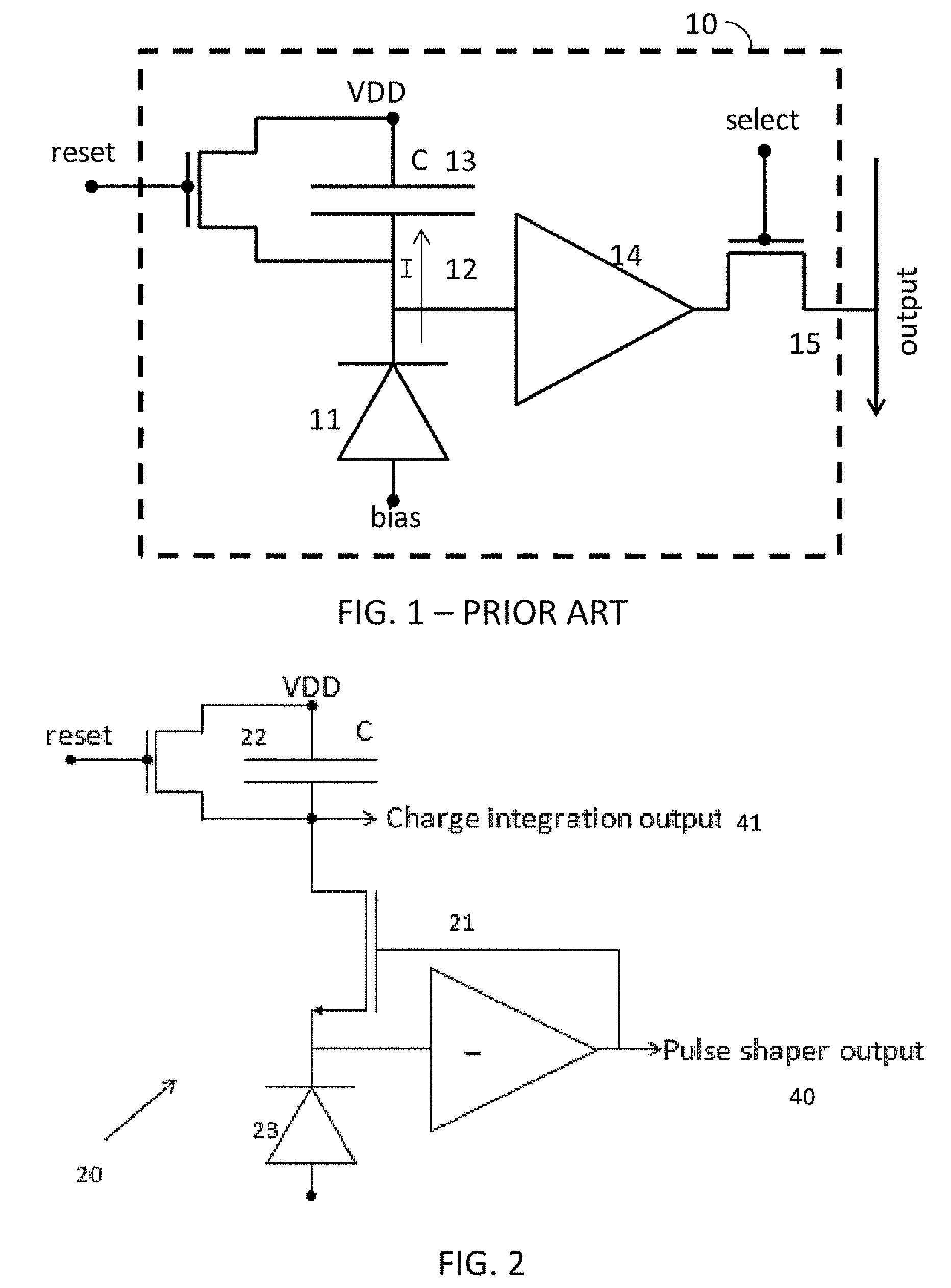 Combined integration and pulse detection