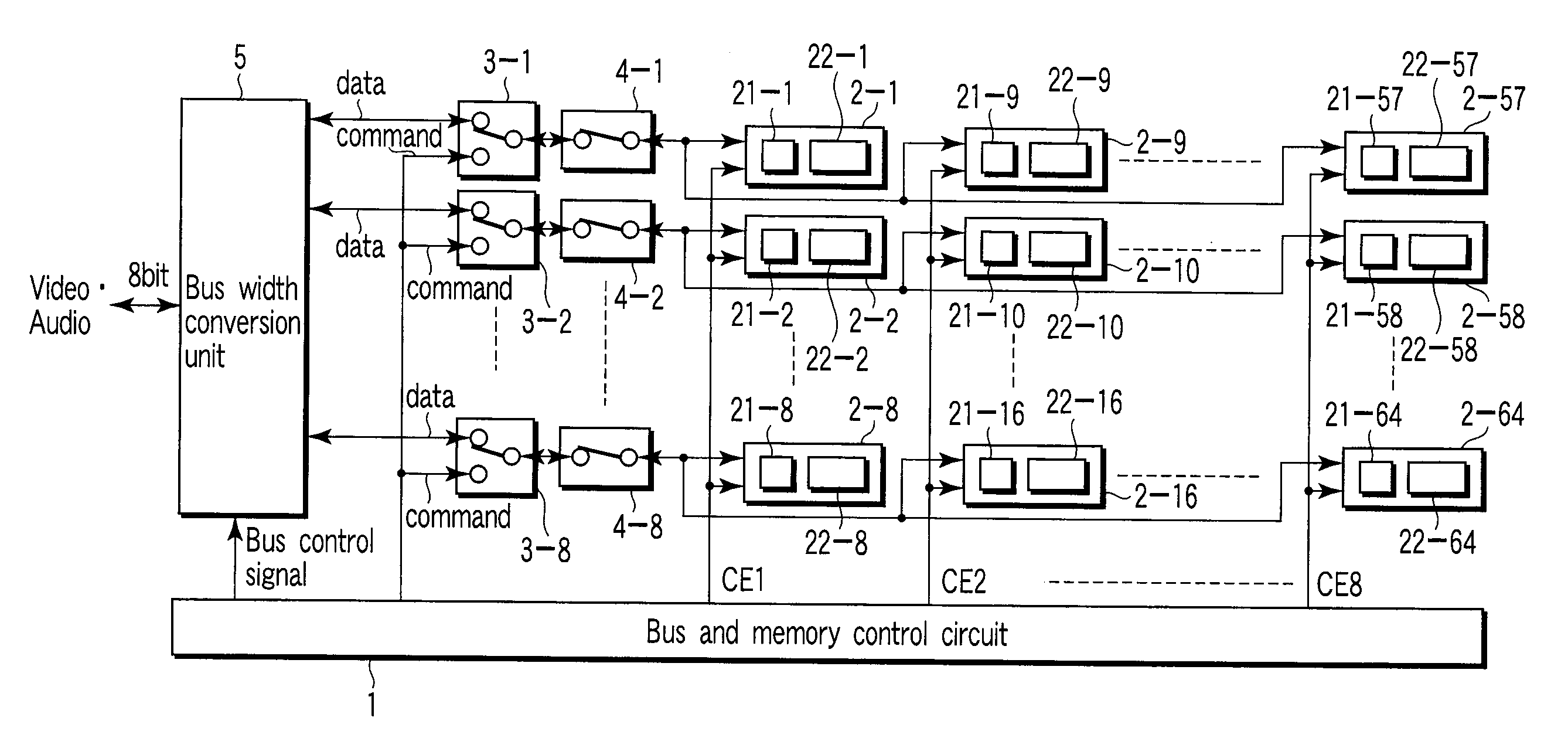 Content data storage device and its control method