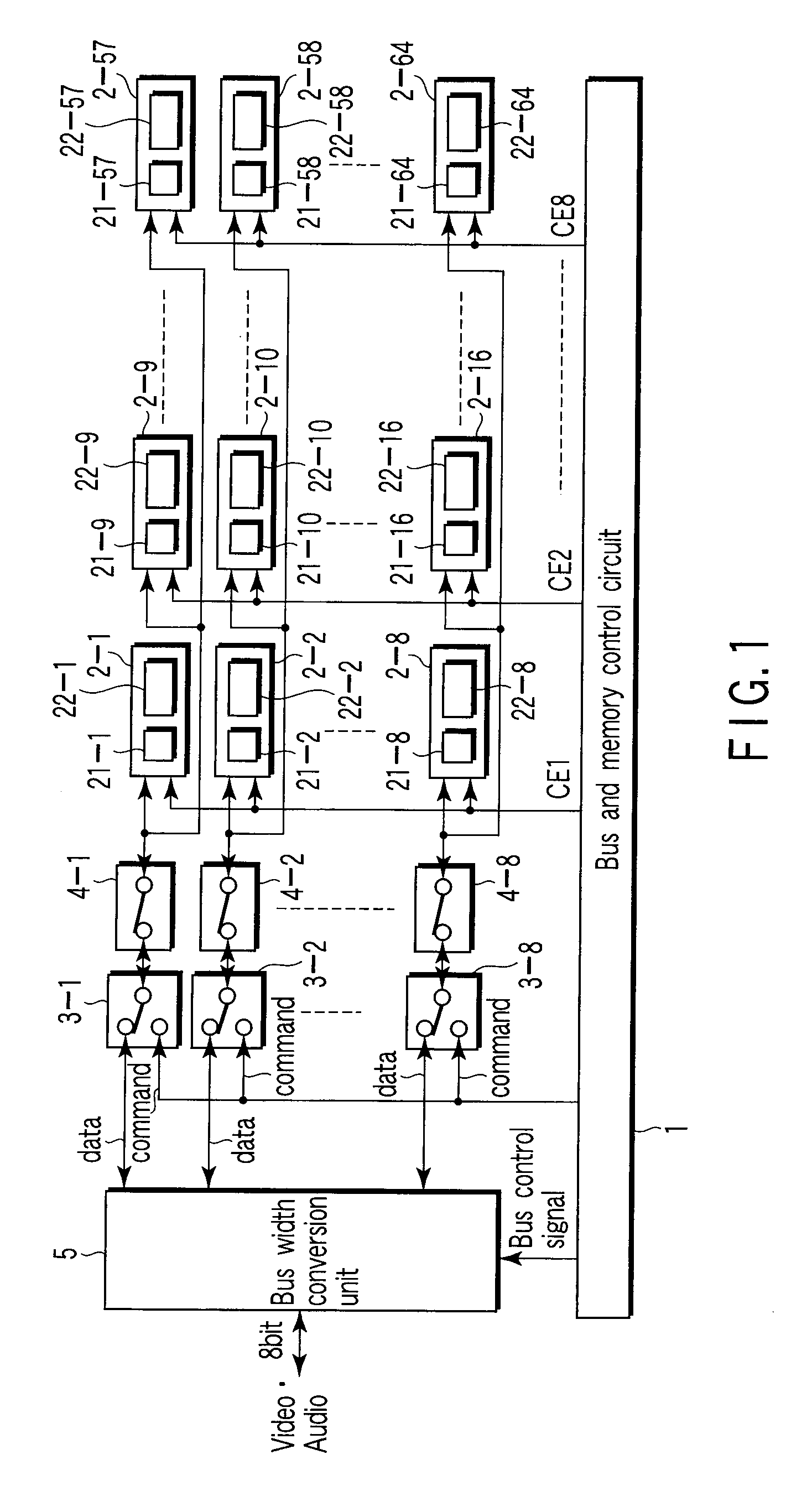 Content data storage device and its control method