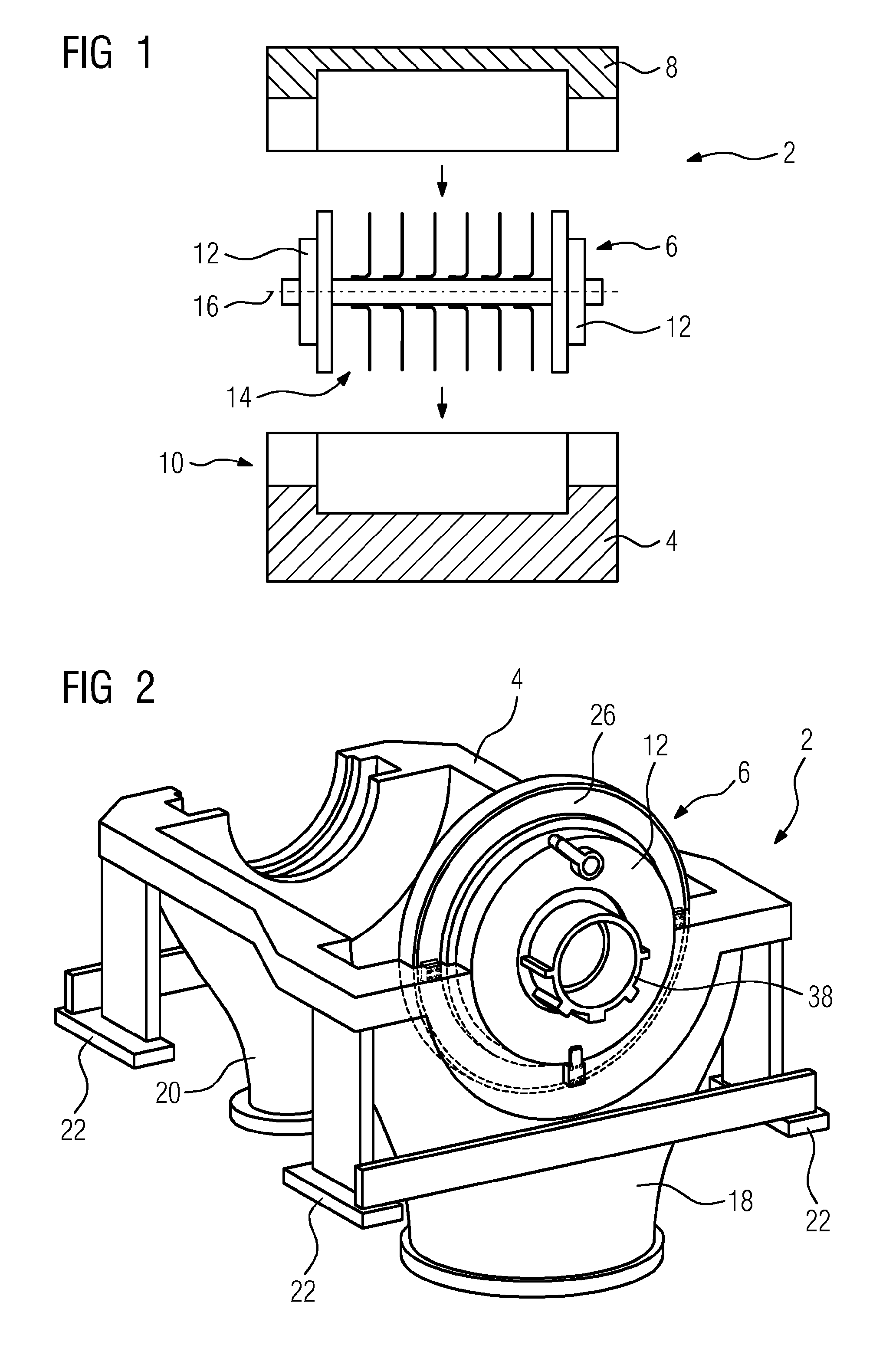 Turbomachine having a temperature-controlled cover