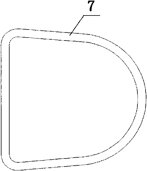 Blade structure of wind wheel for vertical shaft wind-driven generator