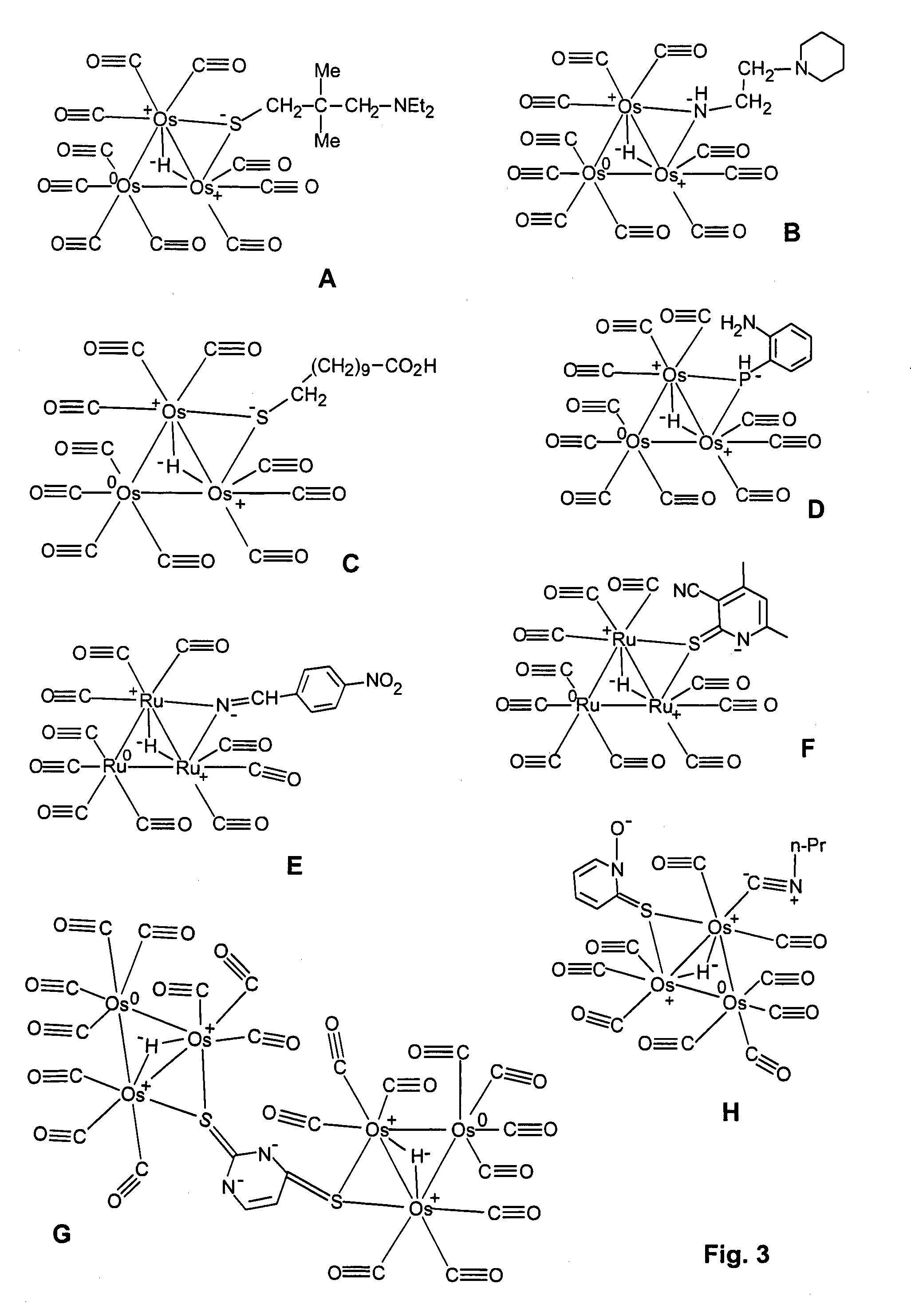Metal triangulo compound and methods of using the same