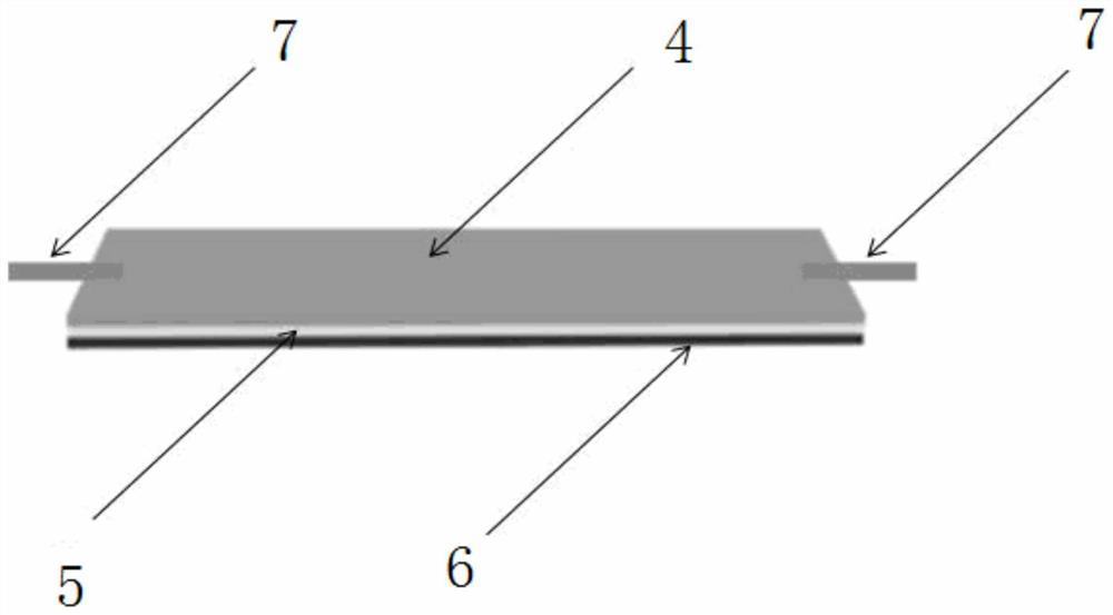 An asymmetric structure paper-based graphene smart film integrating sensing and driving, preparation method and application