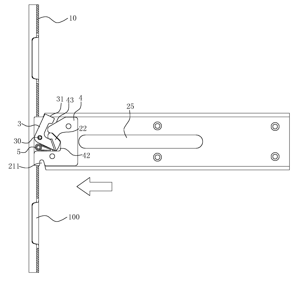 Fastening Tip for Cargo Support Beam