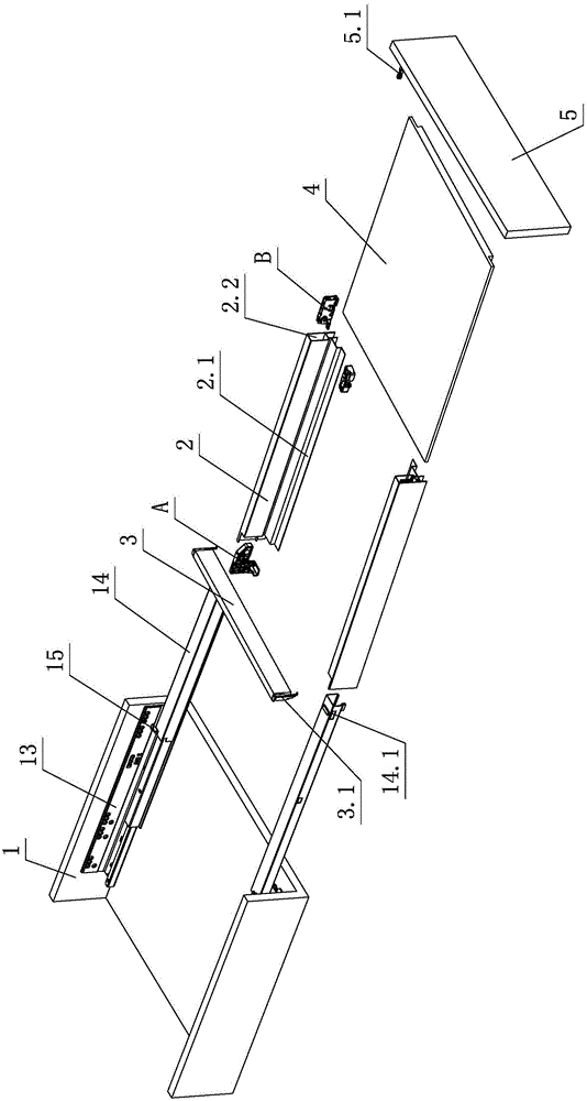 Self-adaptive matching mechanism for drawer main body and furniture main body