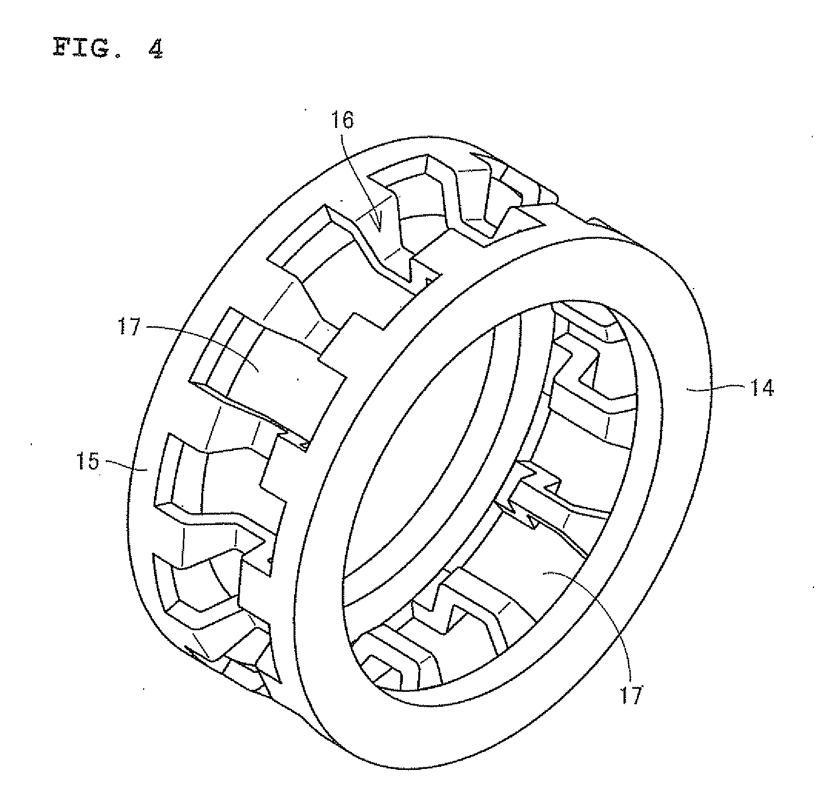 Roller with cage assembly
