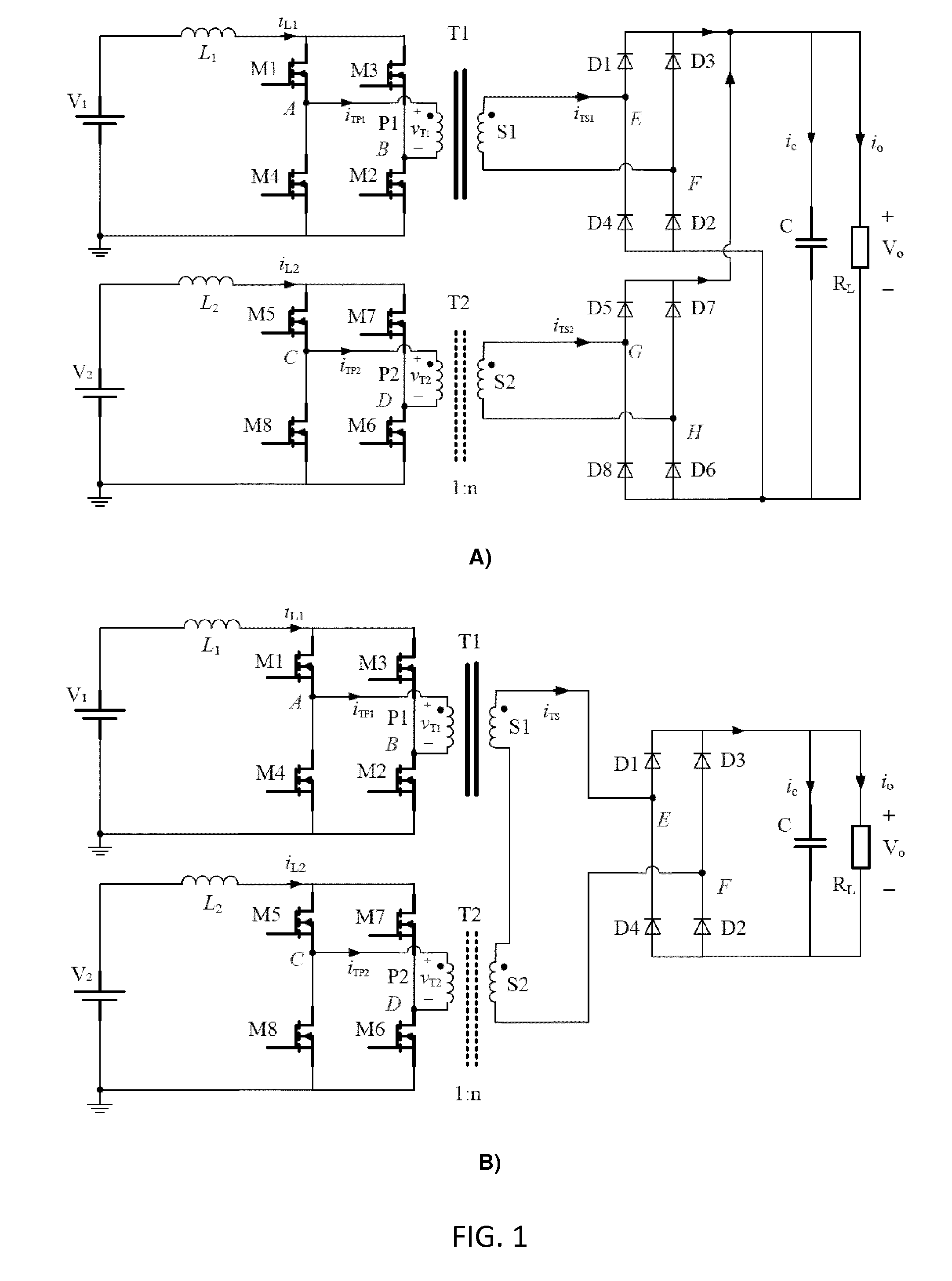 Integrated magnetcs transformer assembly
