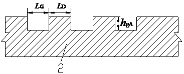 A static ring device for axial end face sealing