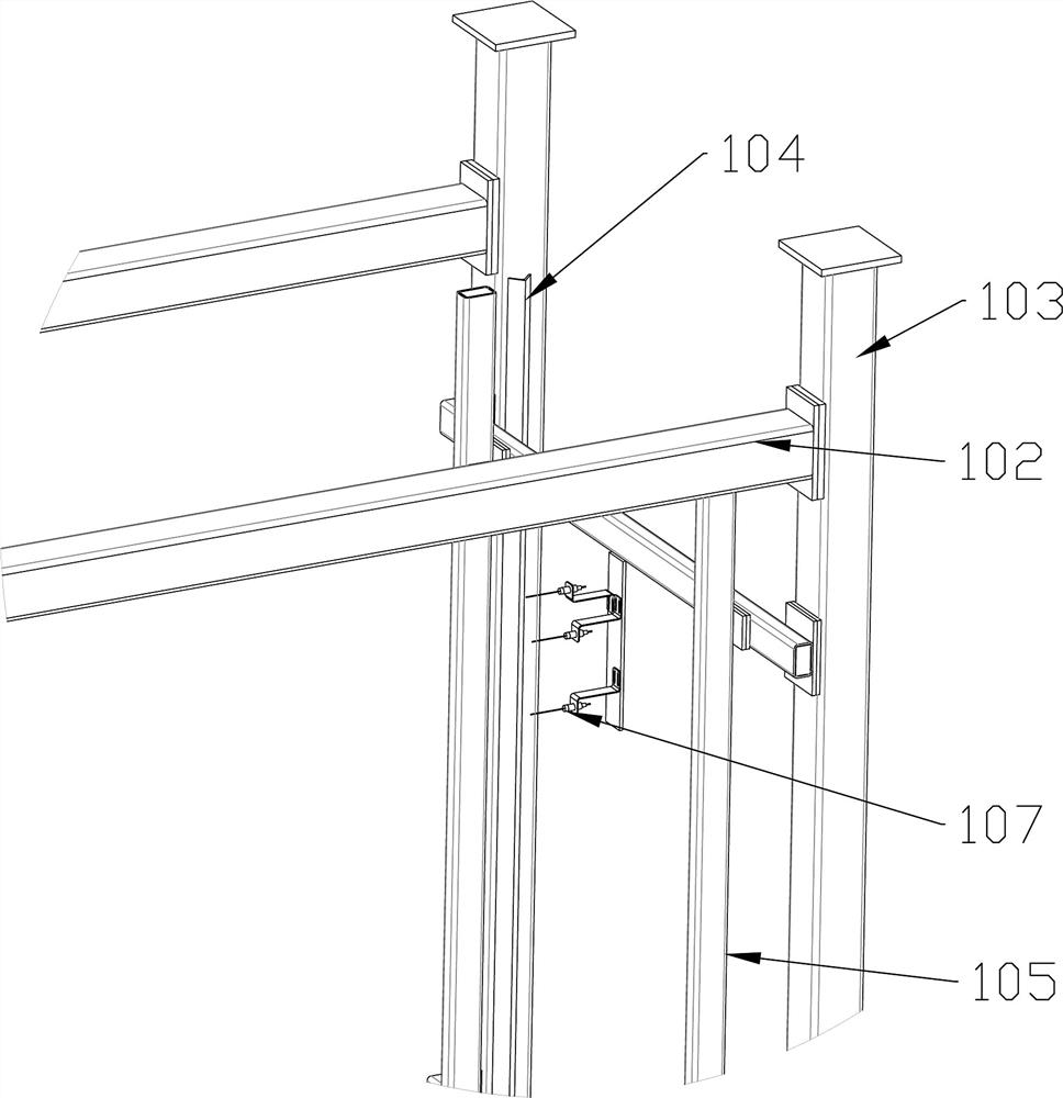 Spliced variable-load hoisting mechanism