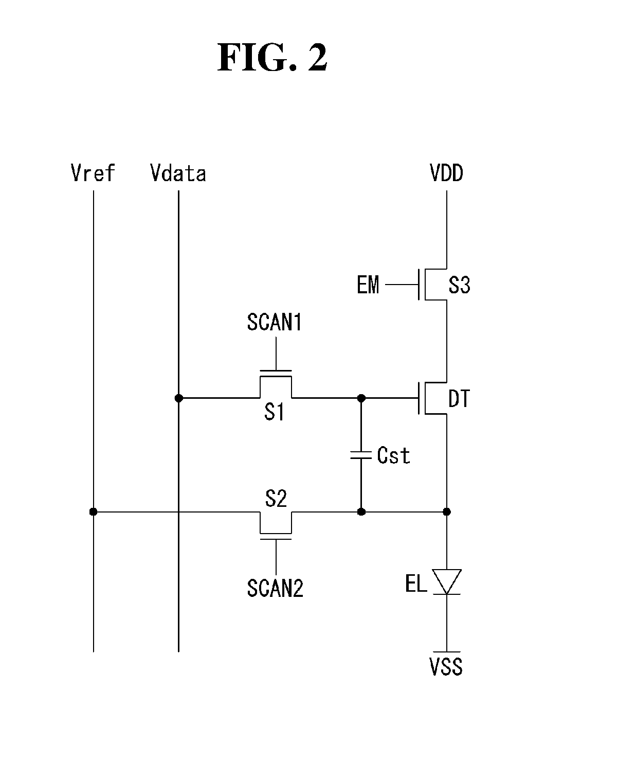 Electroluminescence display and method for driving the same