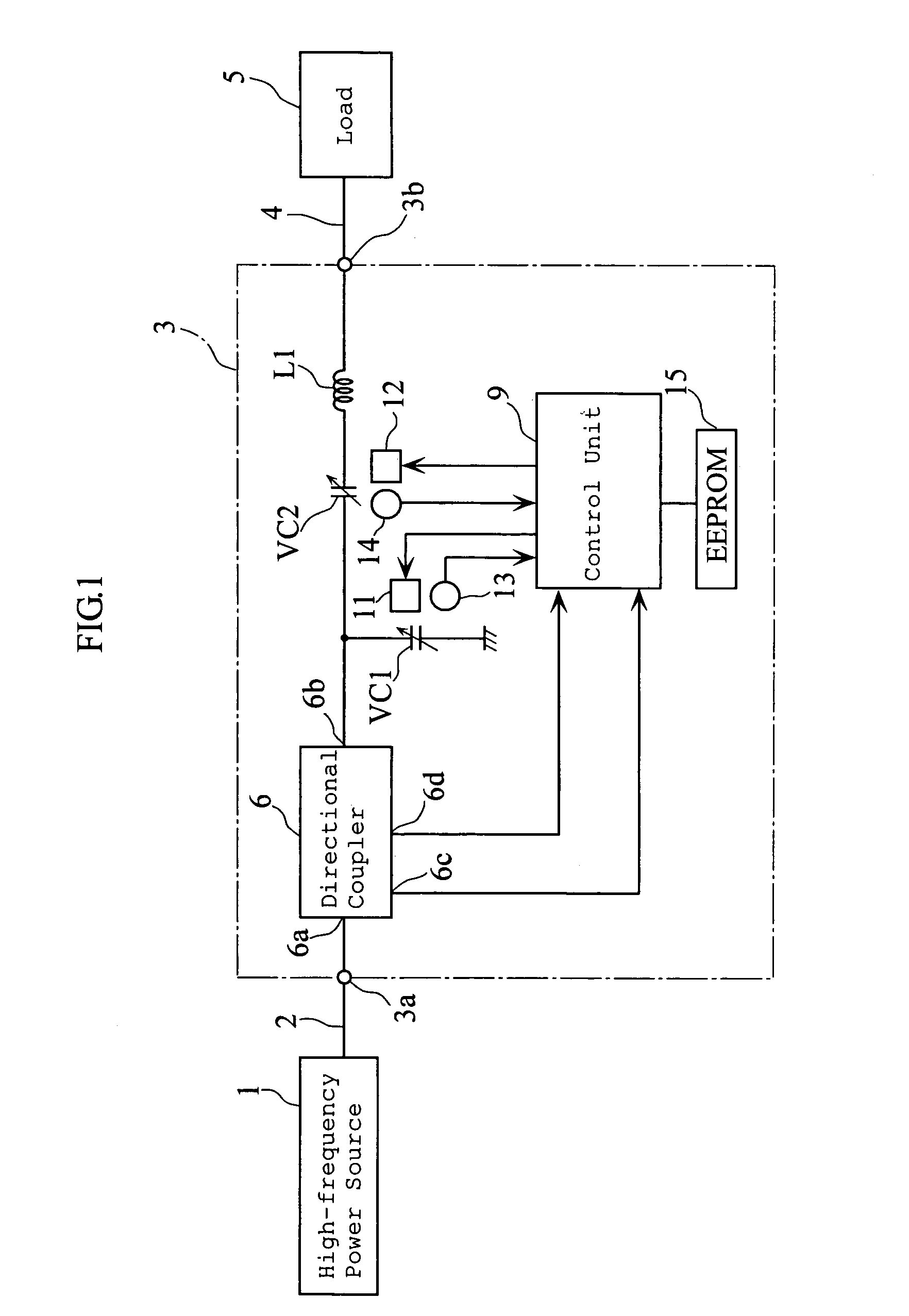 Impedance matching apparatus for a plasma chamber comprising two separate storage units and calculators