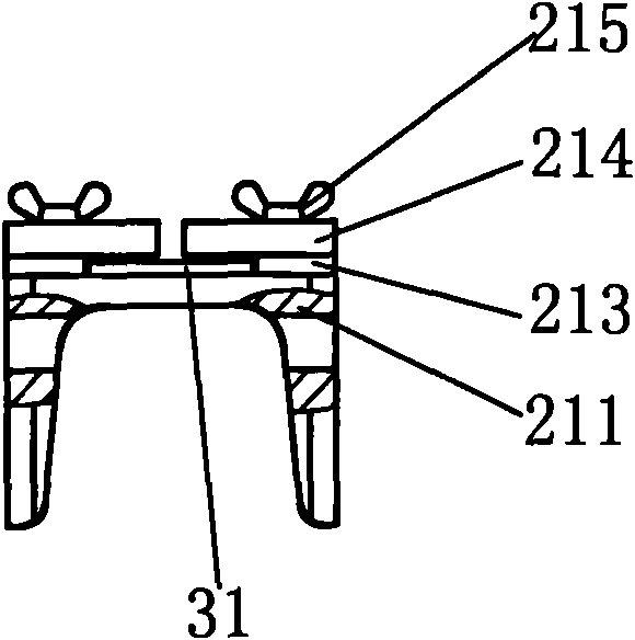 Connecting line mechanism of centreless grinder