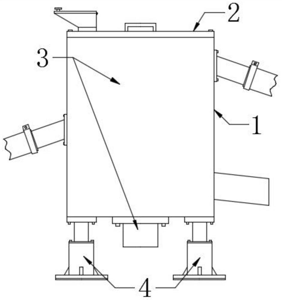 Screening device for rice processing and production