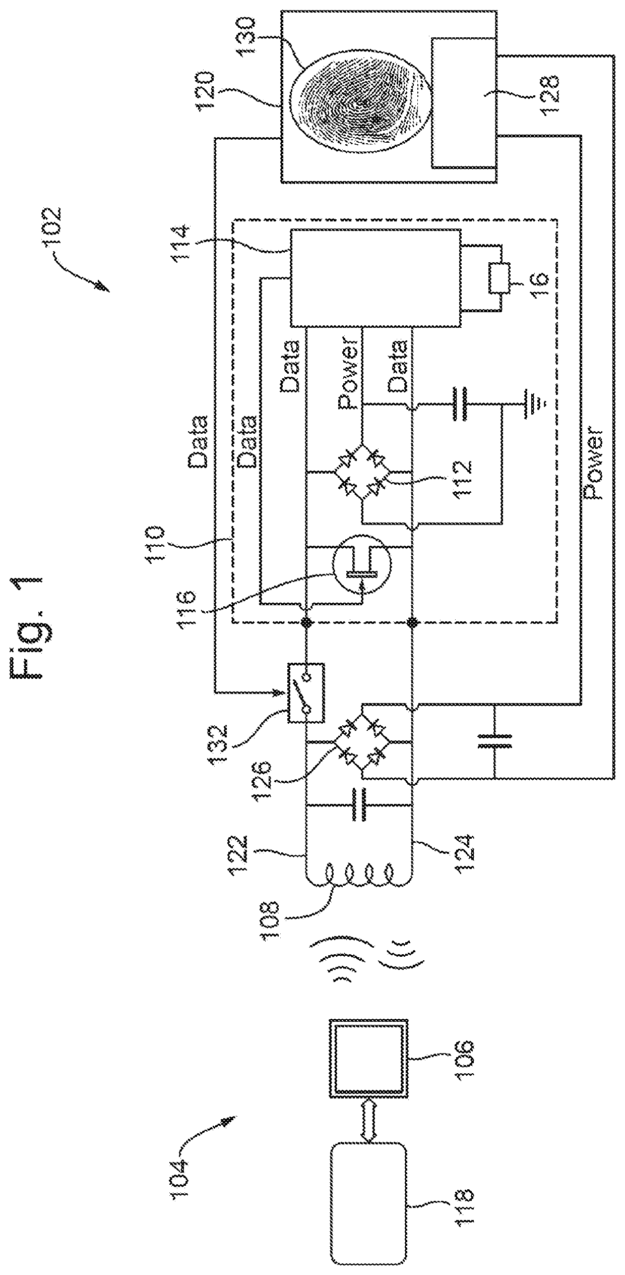 Fingerprint authorisable device