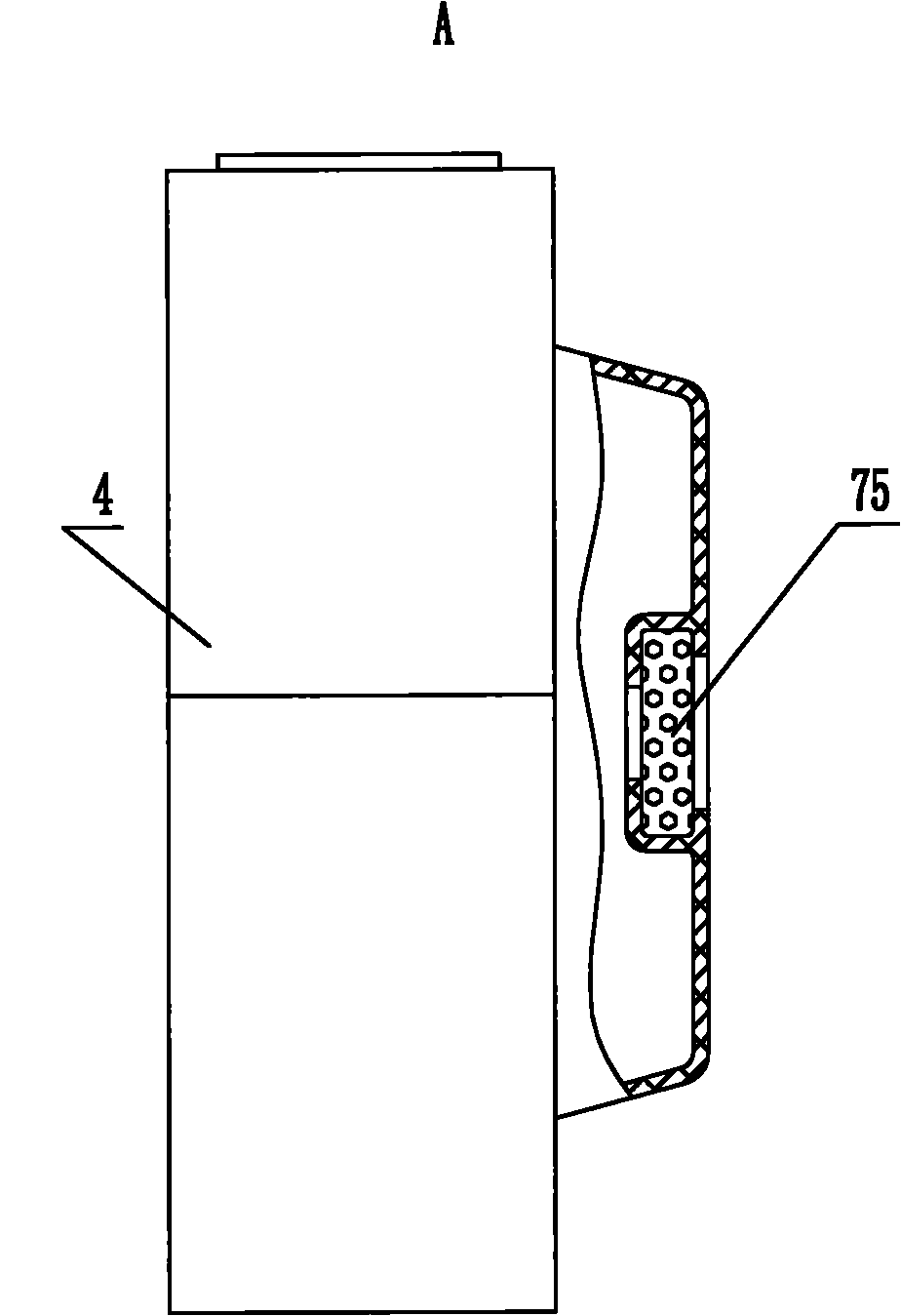 Back seat cushion and seat cushion of seat with functions of temperature control and ventilation