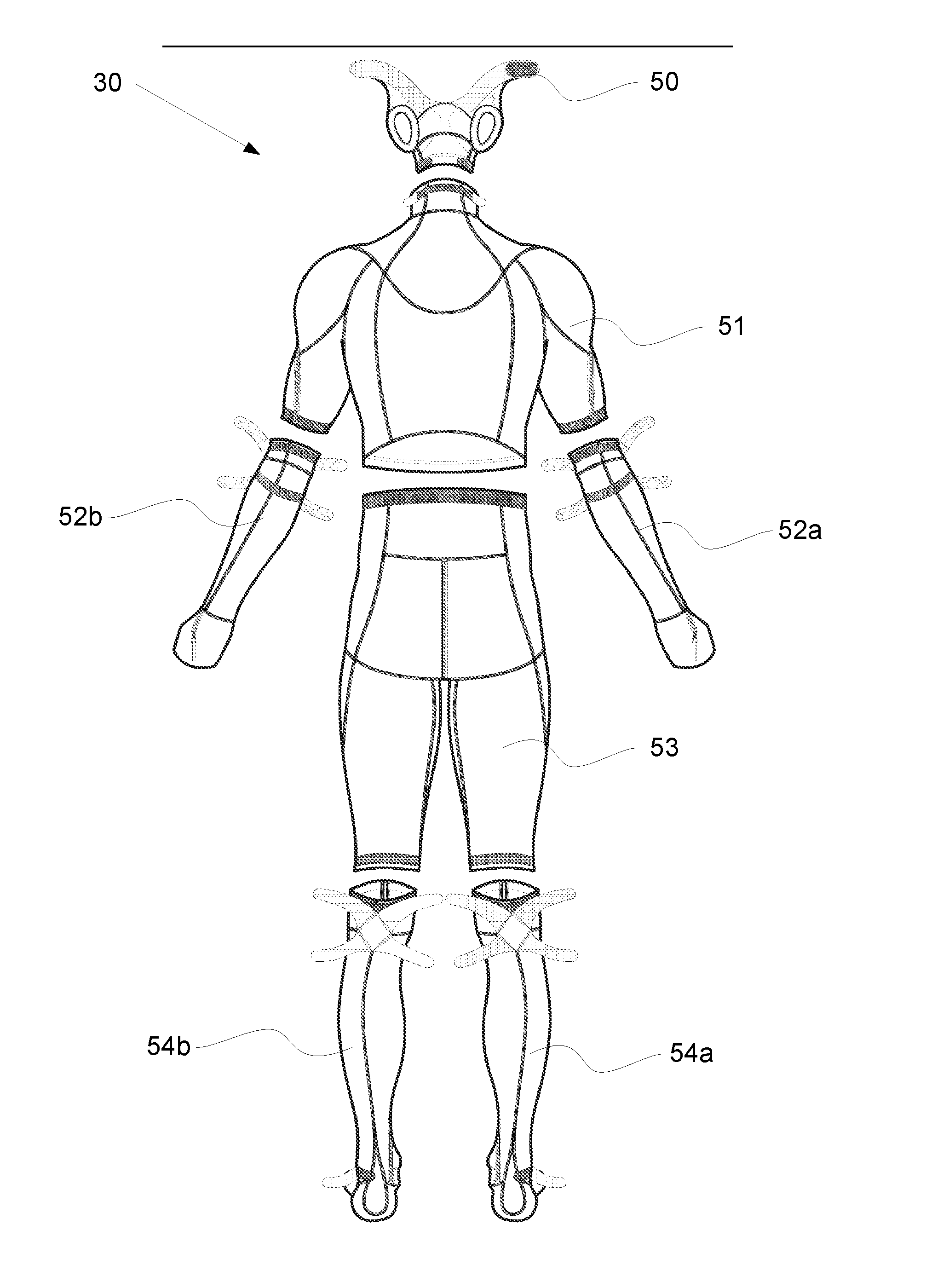 System And Garment For Muscle Relaxation Of A Spastic Muscle