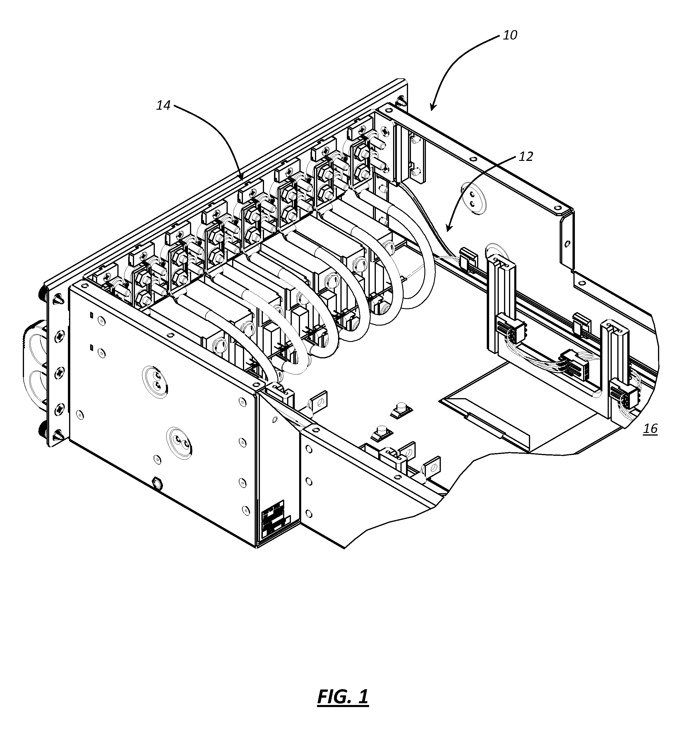 Routing assembly for wires in electronic assemblies and the like