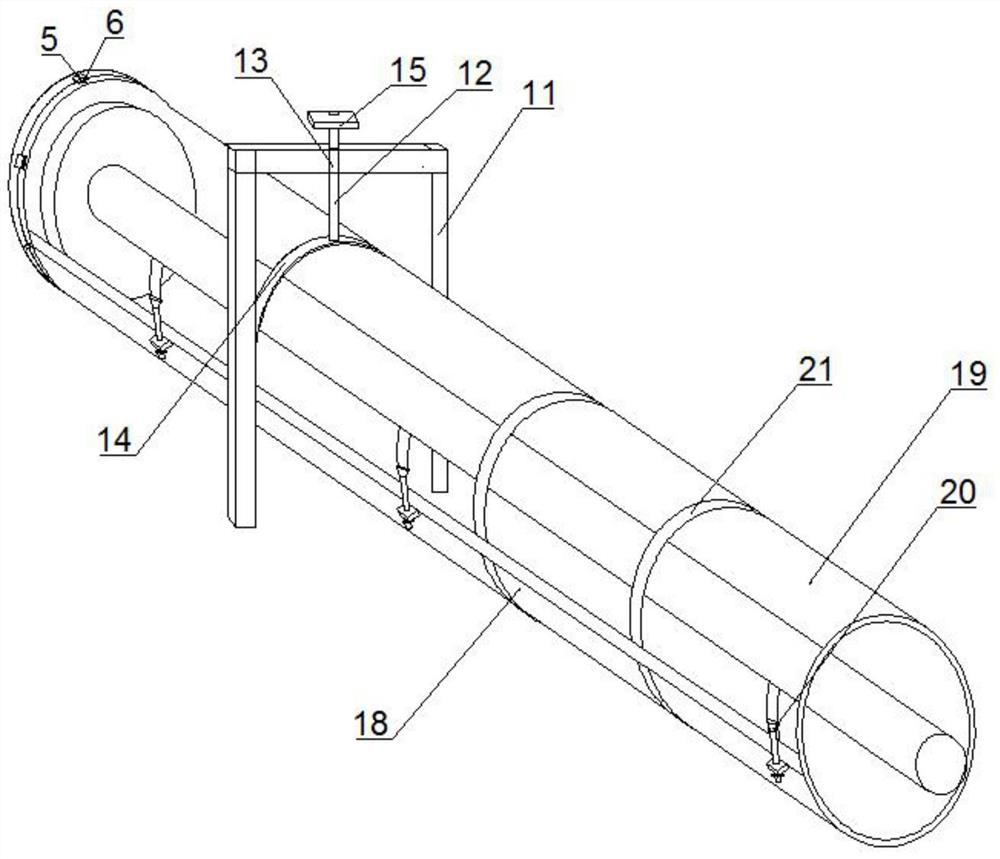 Yarn pressing device for covered yarn and using method thereof