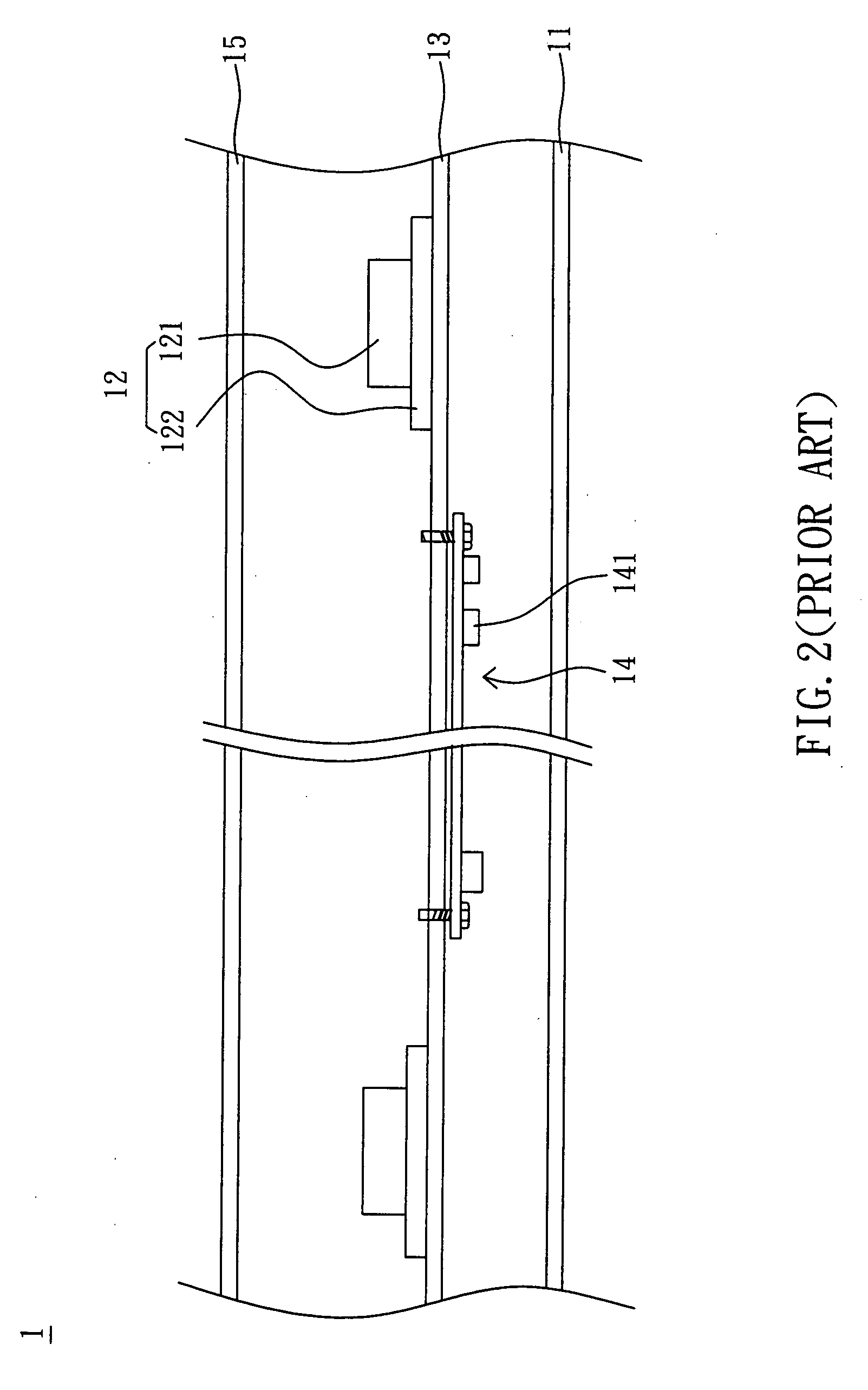 Package module of light emitting diode