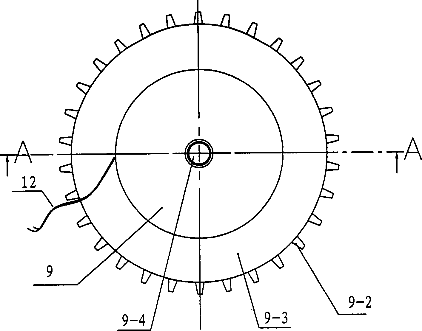 Integrated material feeder of sheet adhesive machine